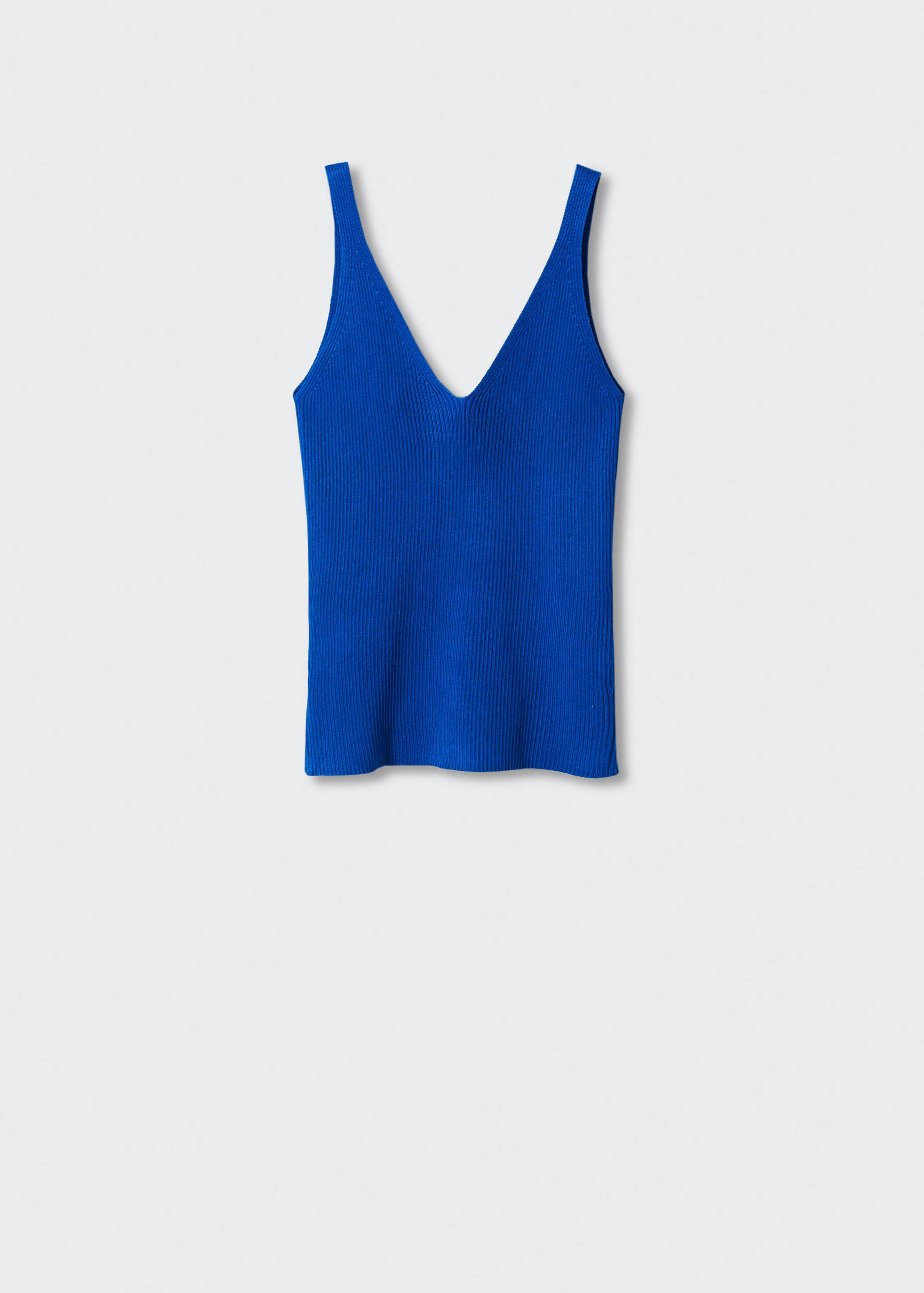 Top punto escote pico - Artículo sin modelo