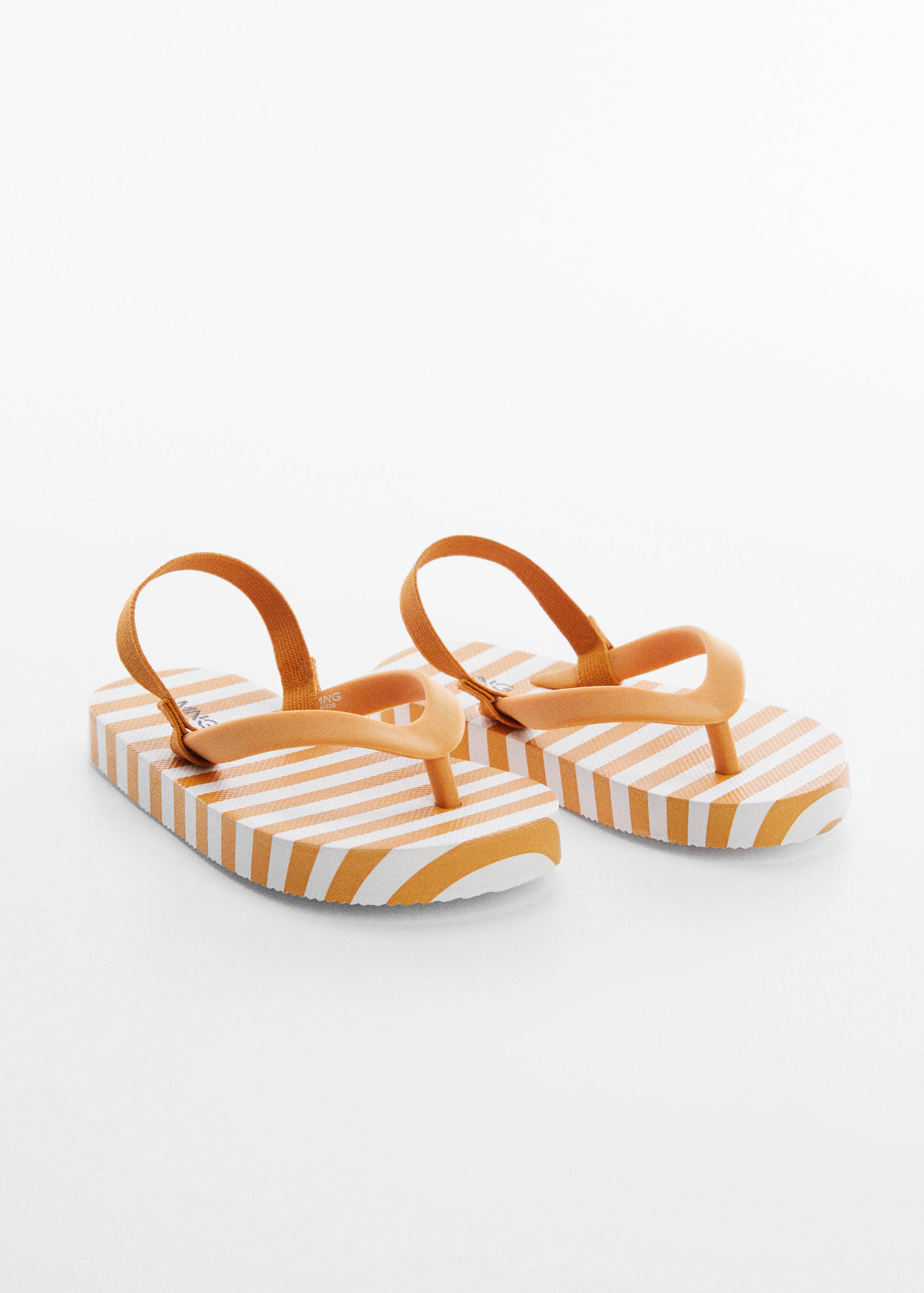 Tongs rayures - Plan moyen