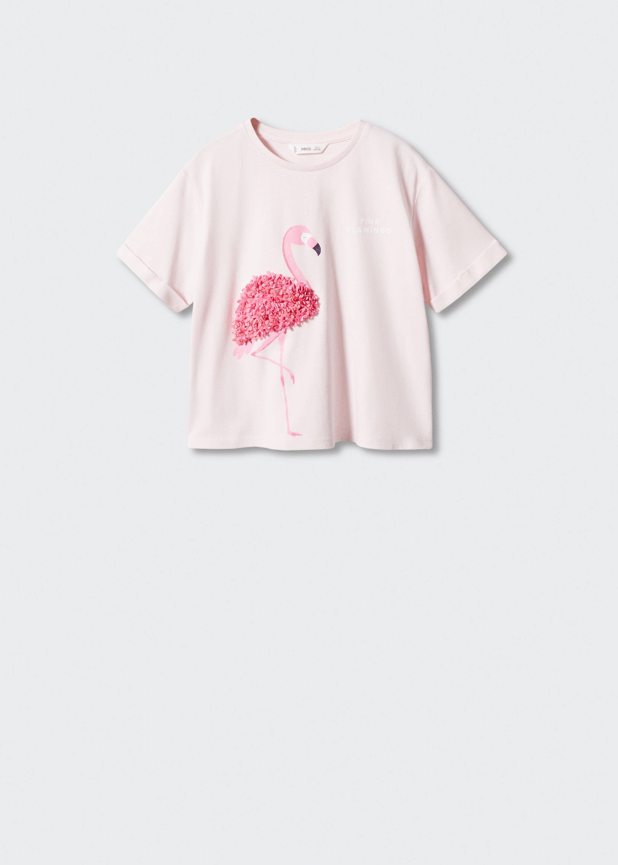 Textured print t-shirt - Article without model