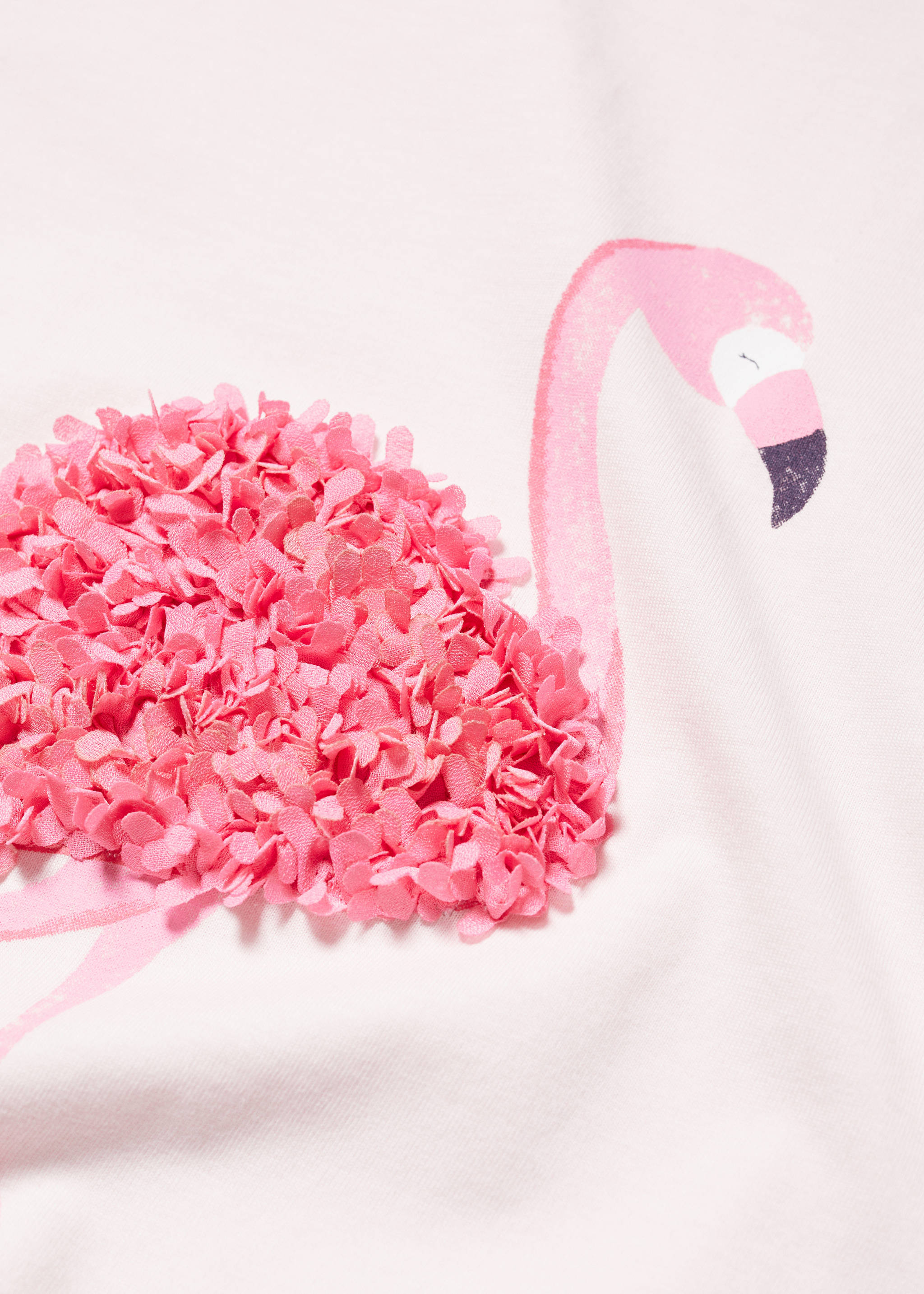 Textured print t-shirt - Details of the article 8