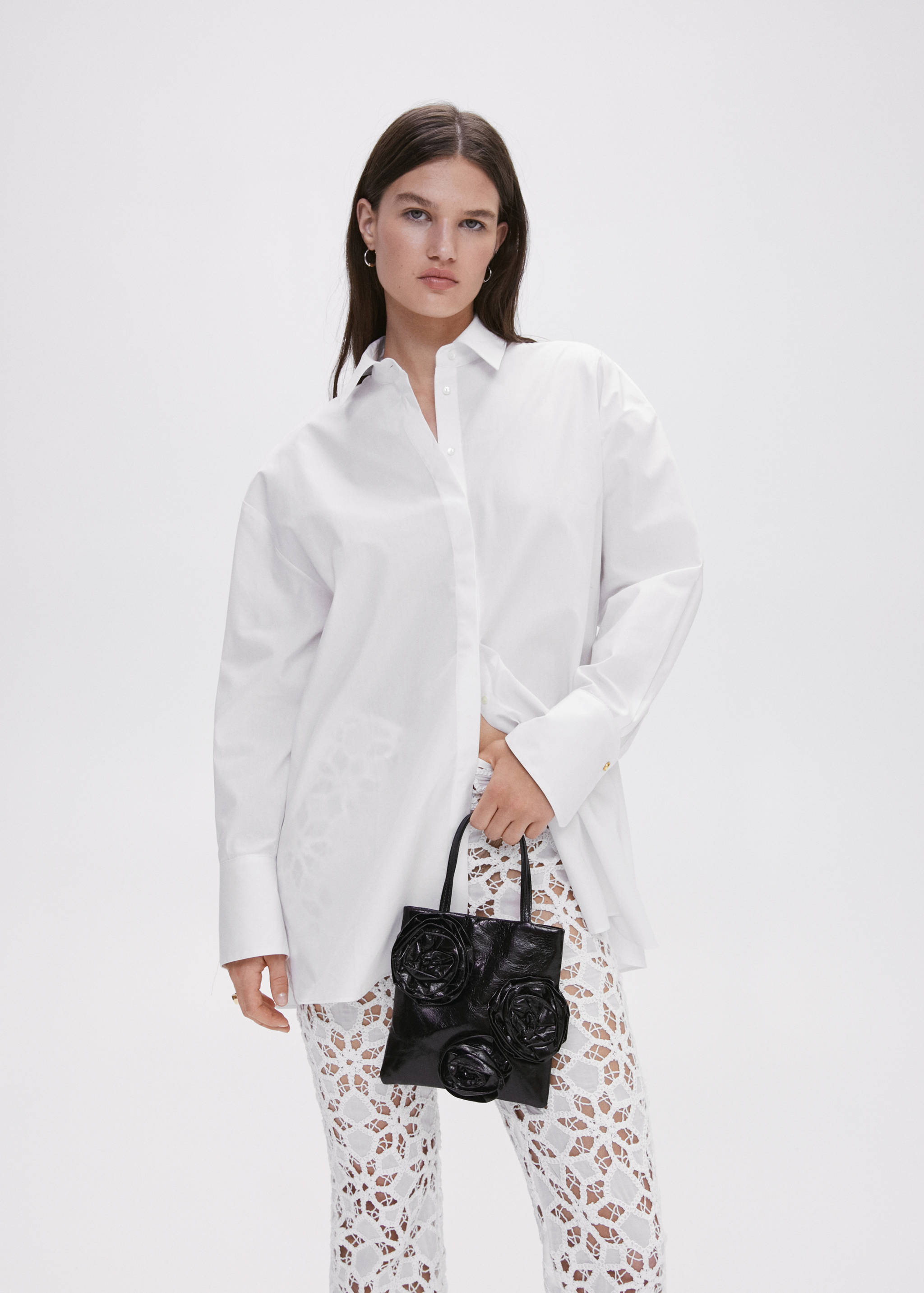 Pantalons palazzo ganxet - Detall de l'article 1