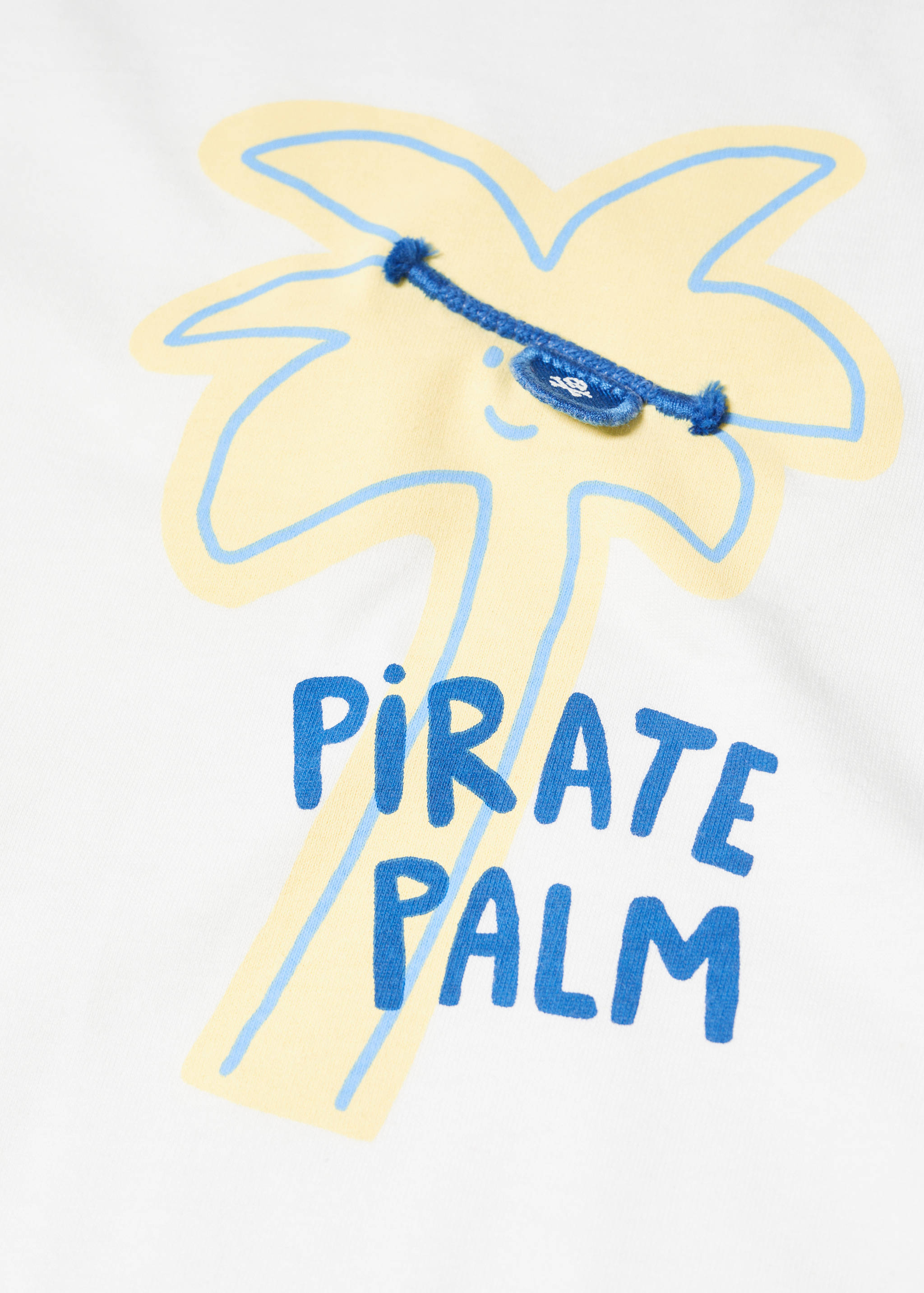 Printed cotton-blend T-shirt - Details of the article 0
