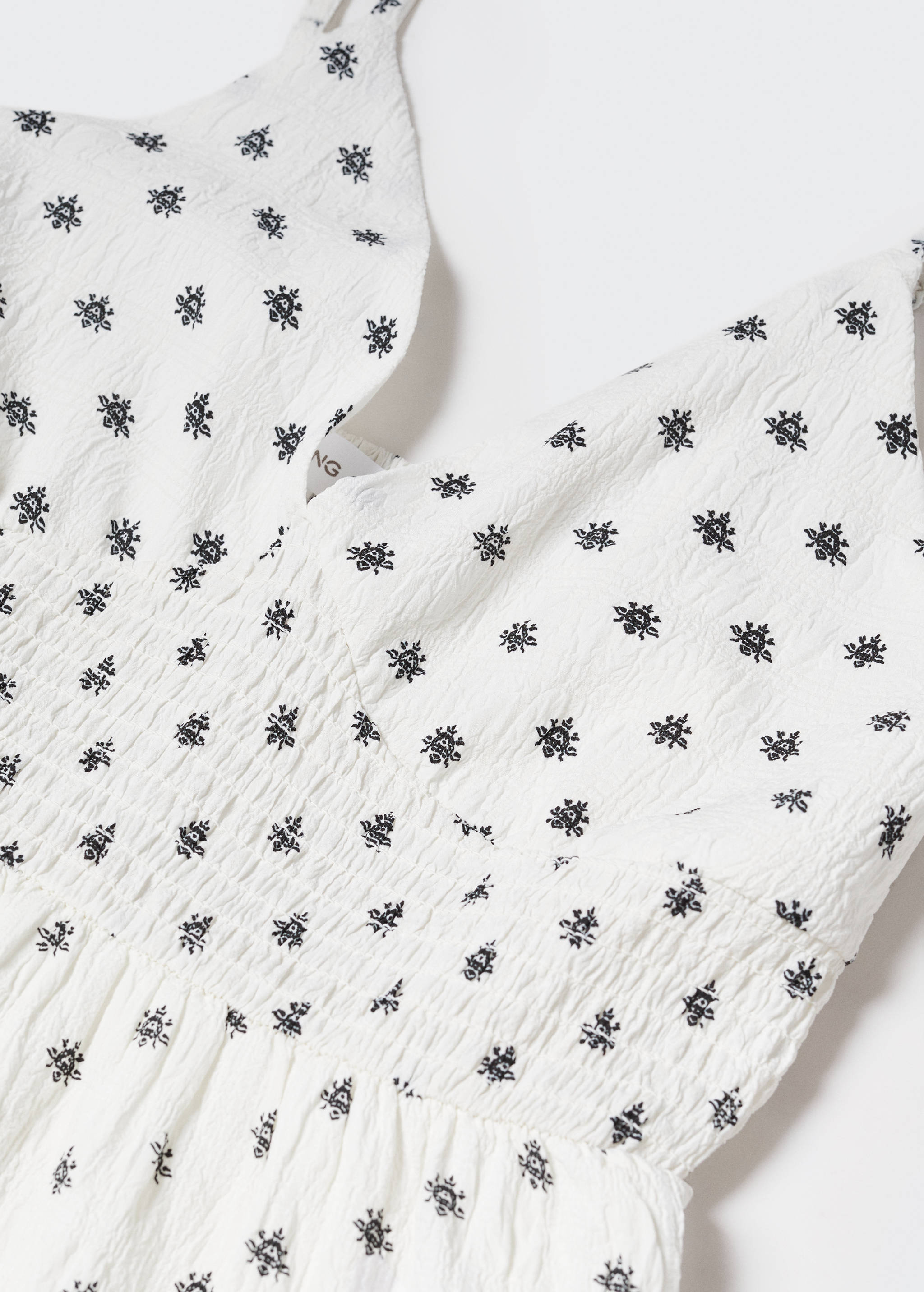 Gekräuseltes Printkleid - Detail des Artikels 8