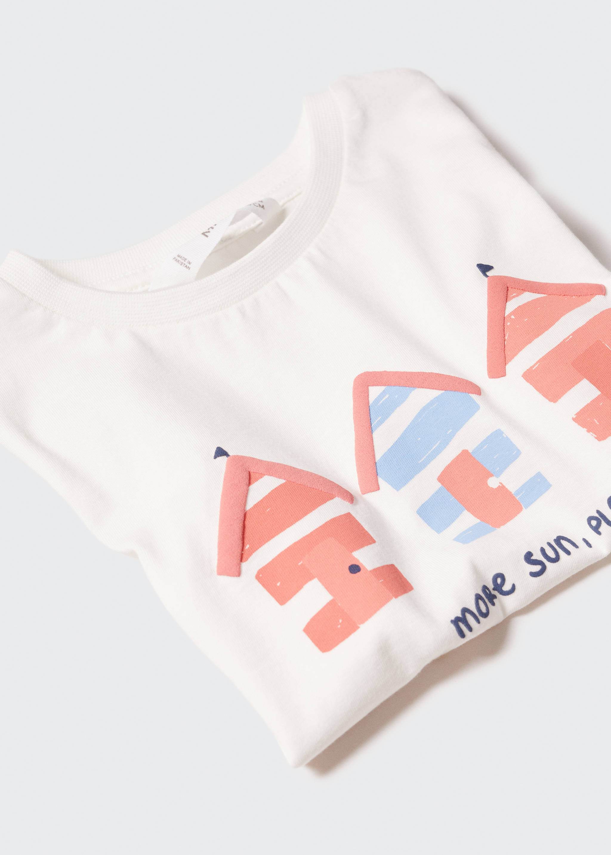 Printed cotton-blend T-shirt - Details of the article 8