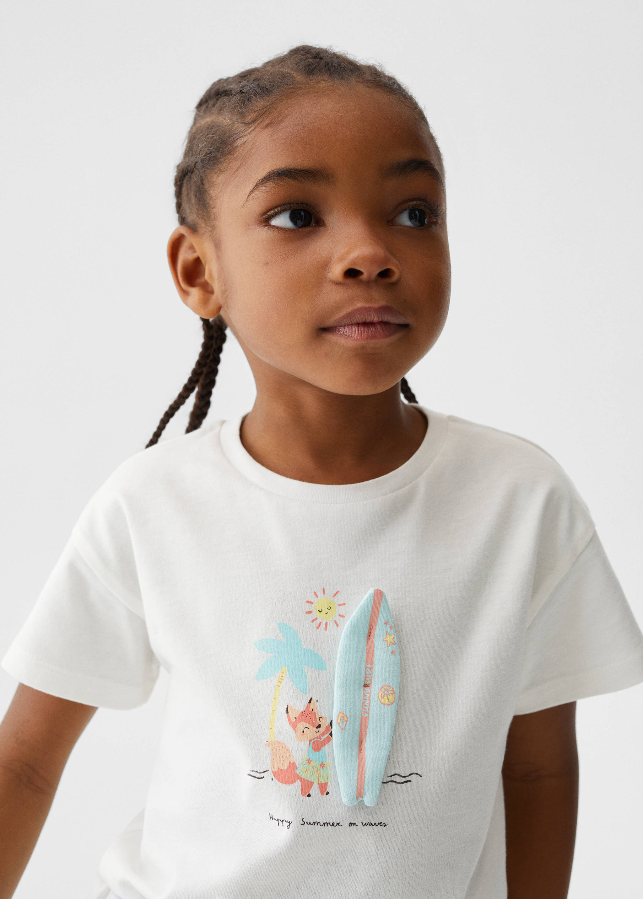 T-shirt with print drawing  - Details of the article 1