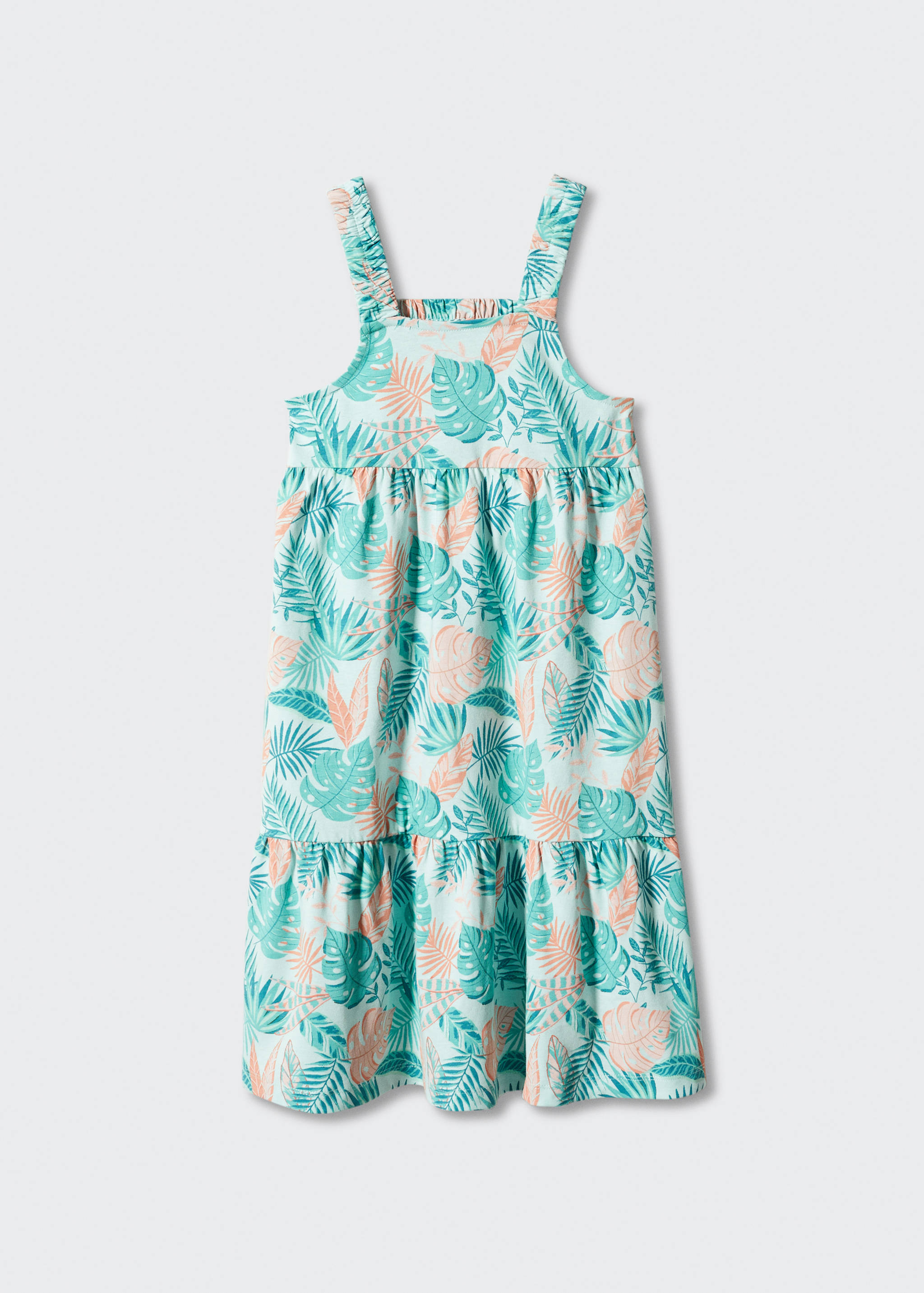 Leaf print dress - Article without model