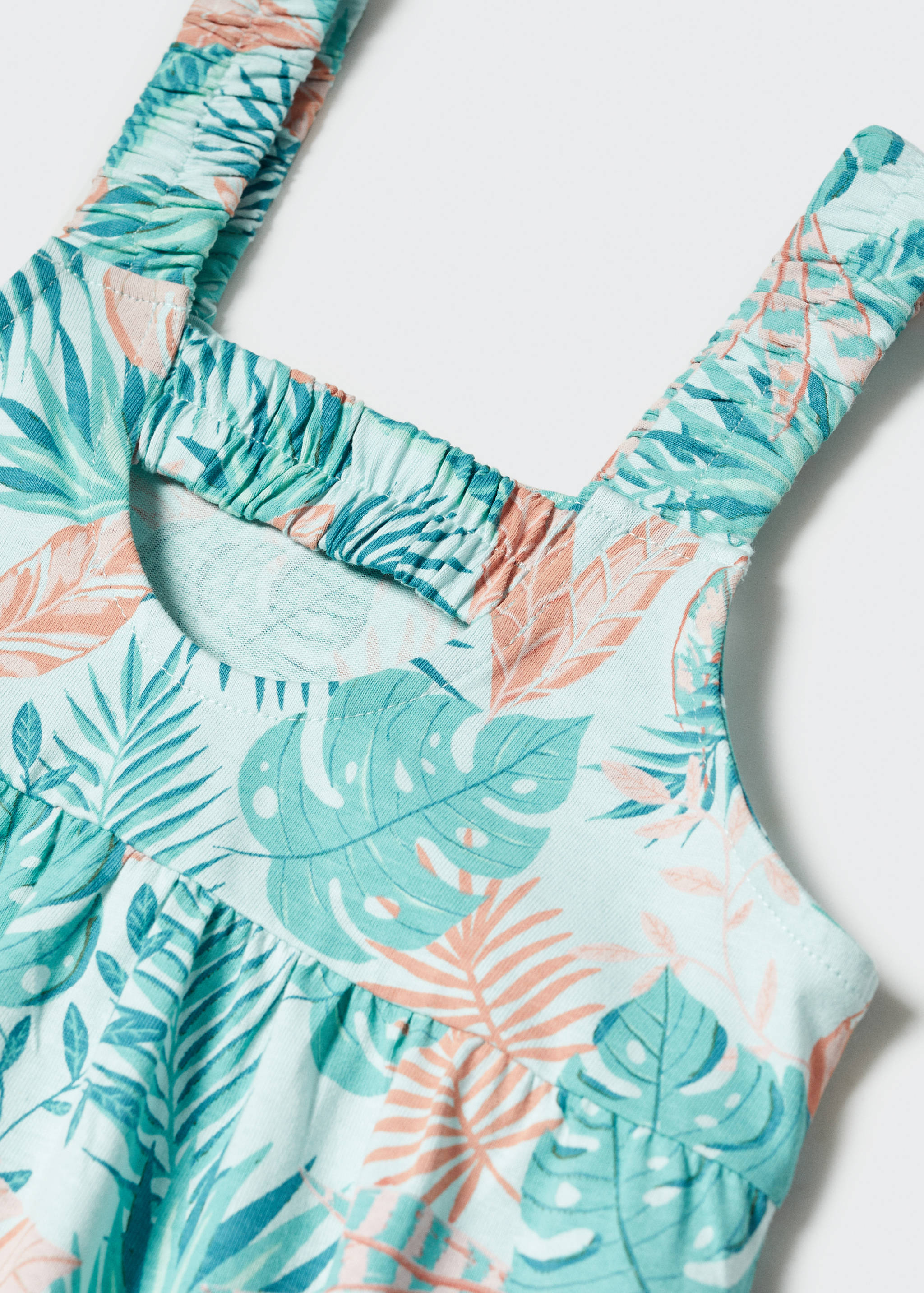 Leaf print dress - Details of the article 8