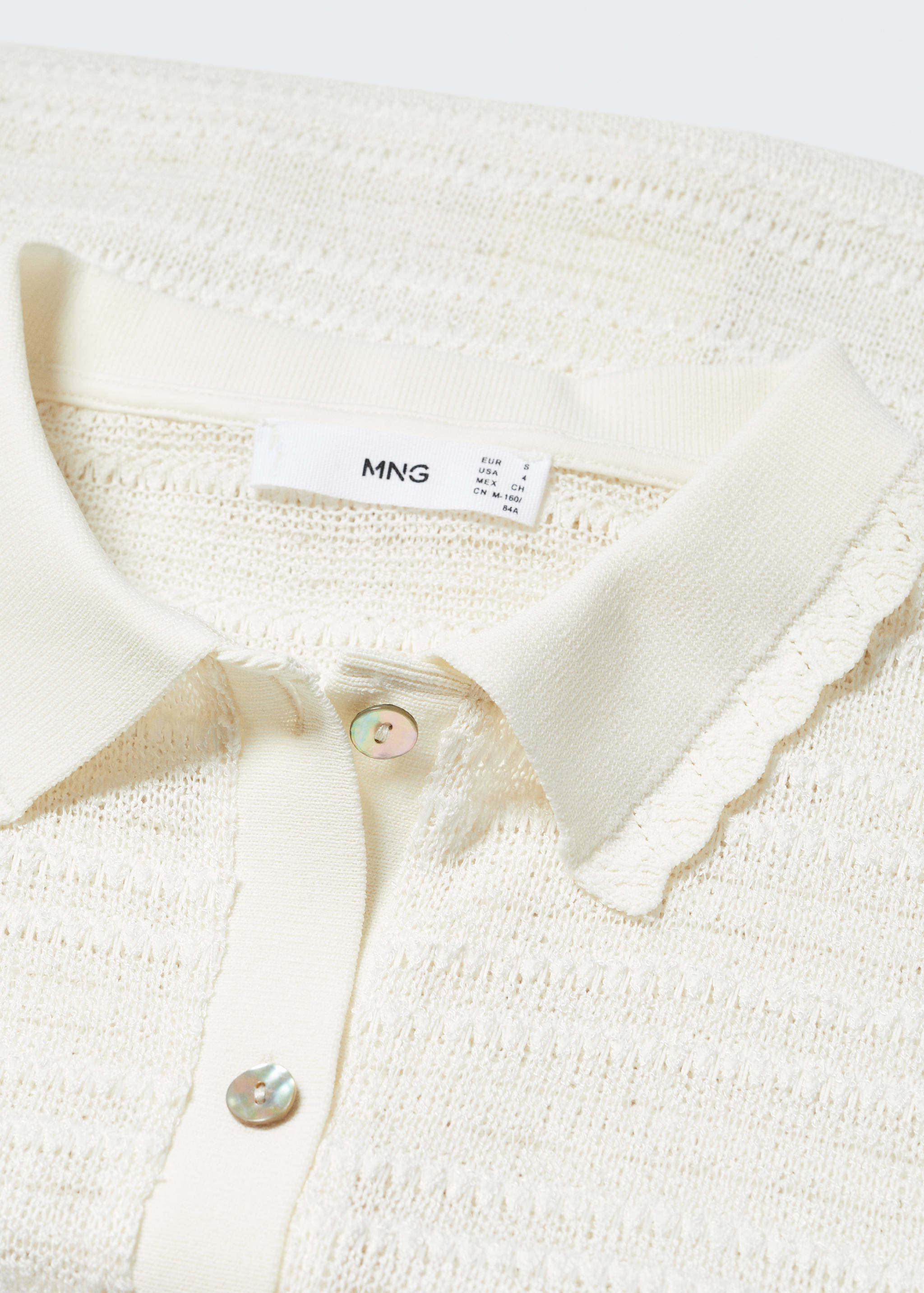 Hemdblusen-Top aus Strick - Detail des Artikels 8