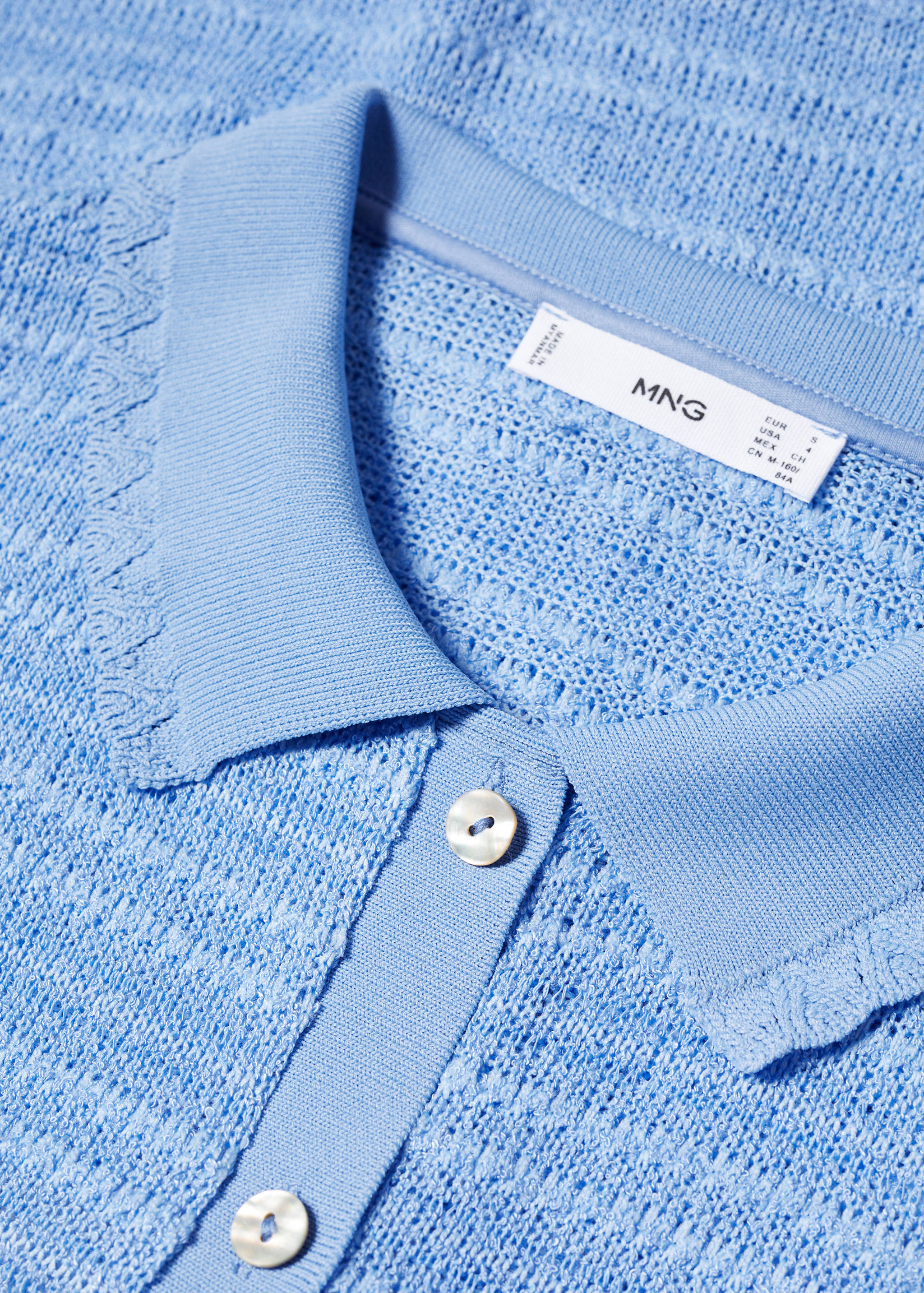 Hemdblusen-Top aus Strick - Detail des Artikels 8