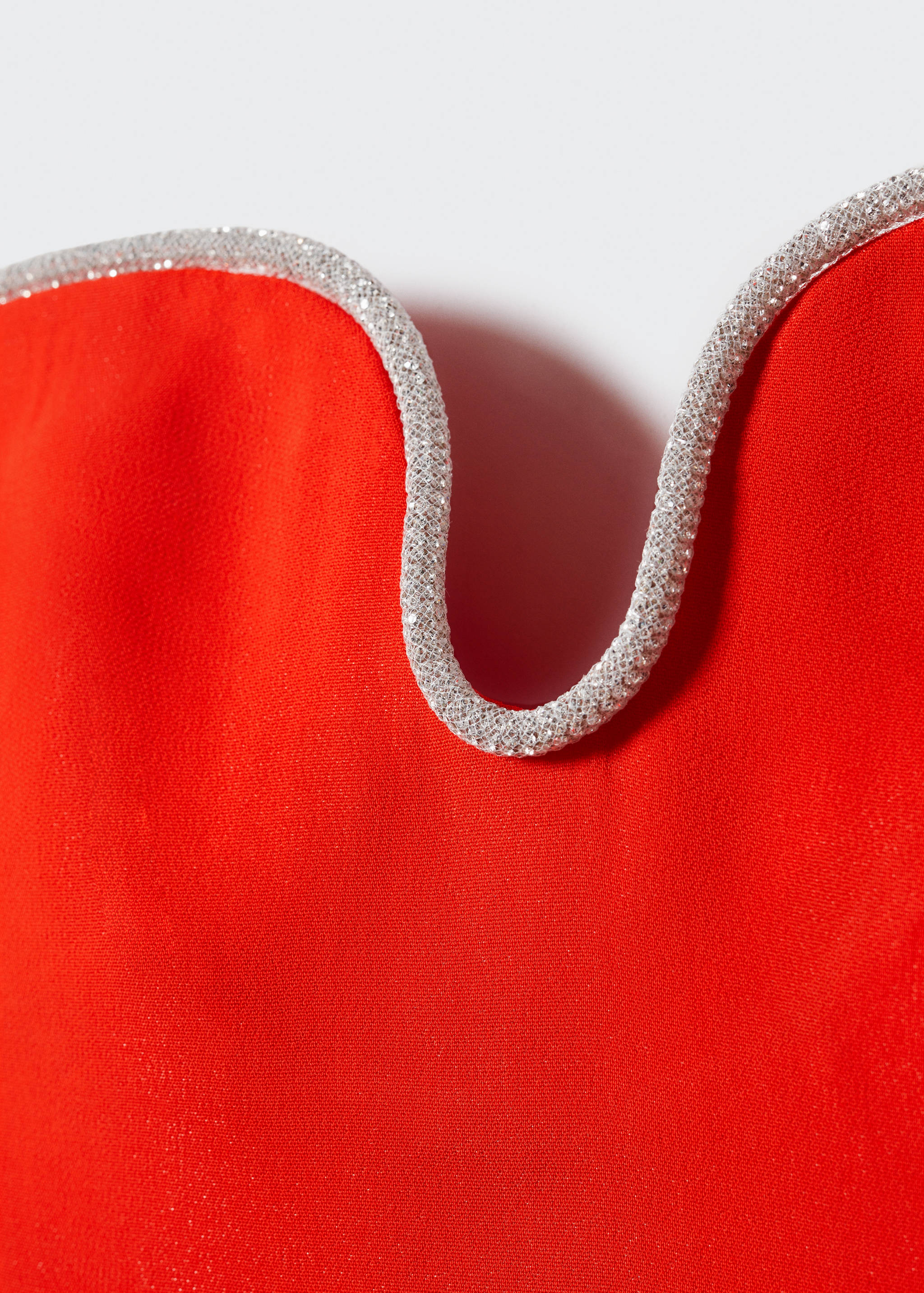 Vestido escote detalle metálico - Detalle del artículo 8