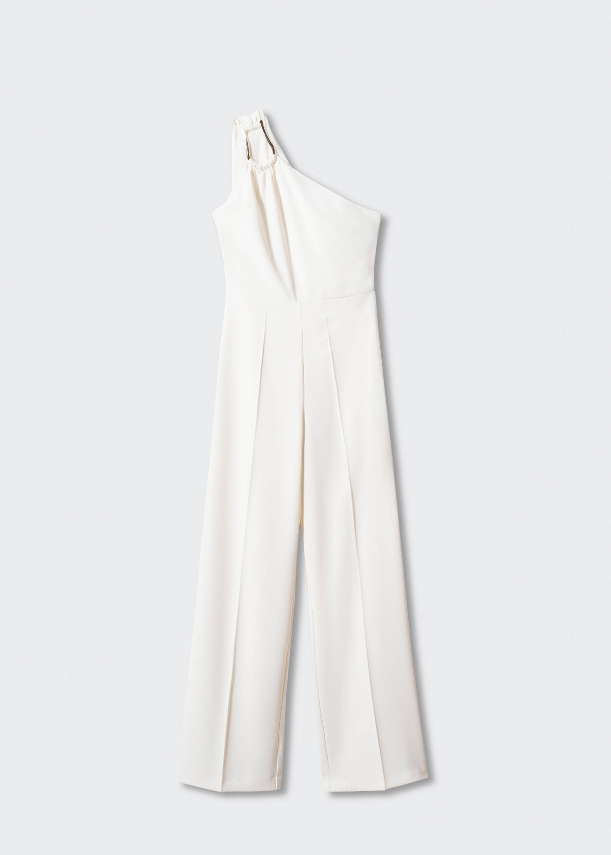 Asymmetrical jumpsuit with metallic detail - Article without model