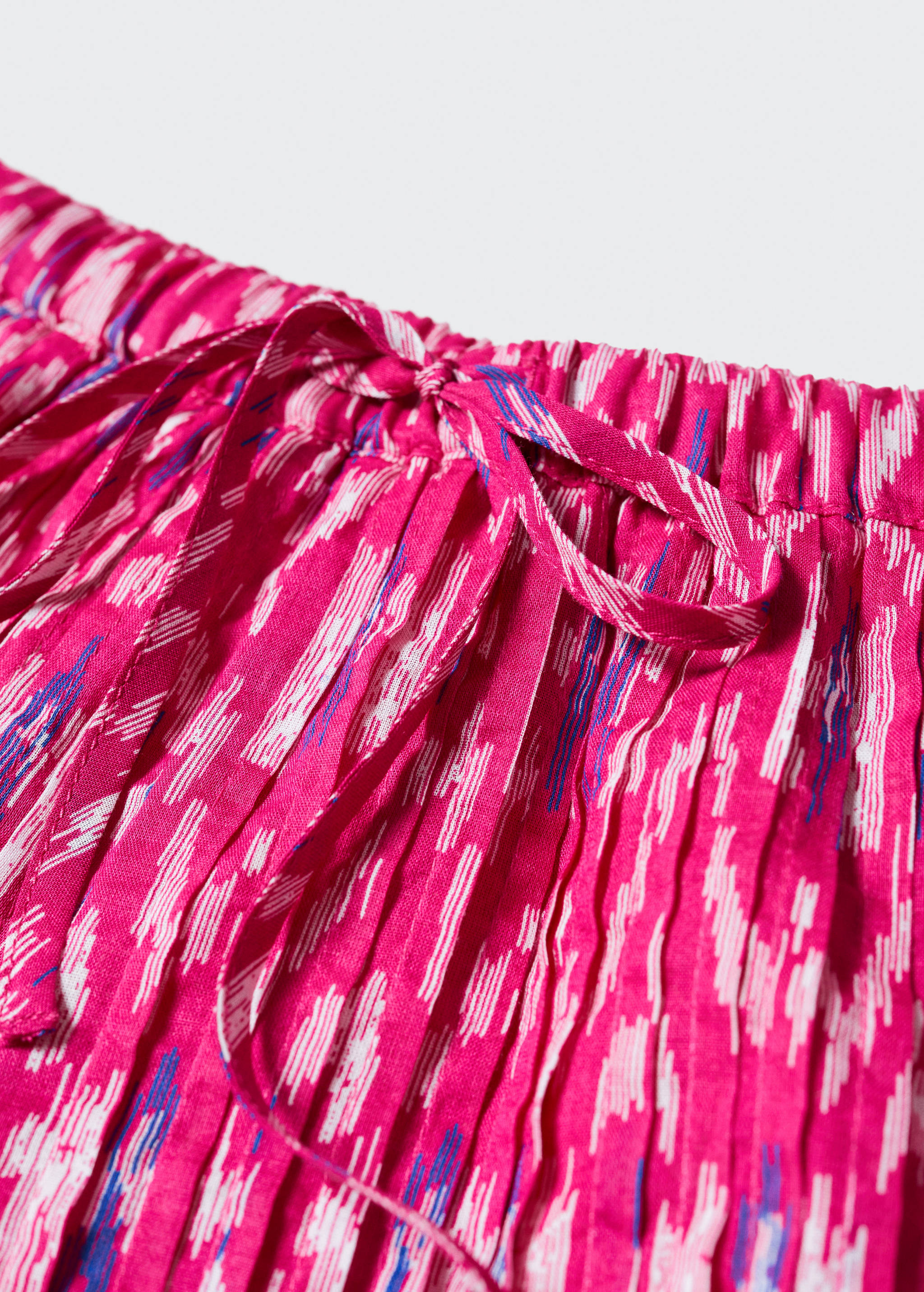 Mönstrade shorts med volanger - Detaljer om artikeln 8