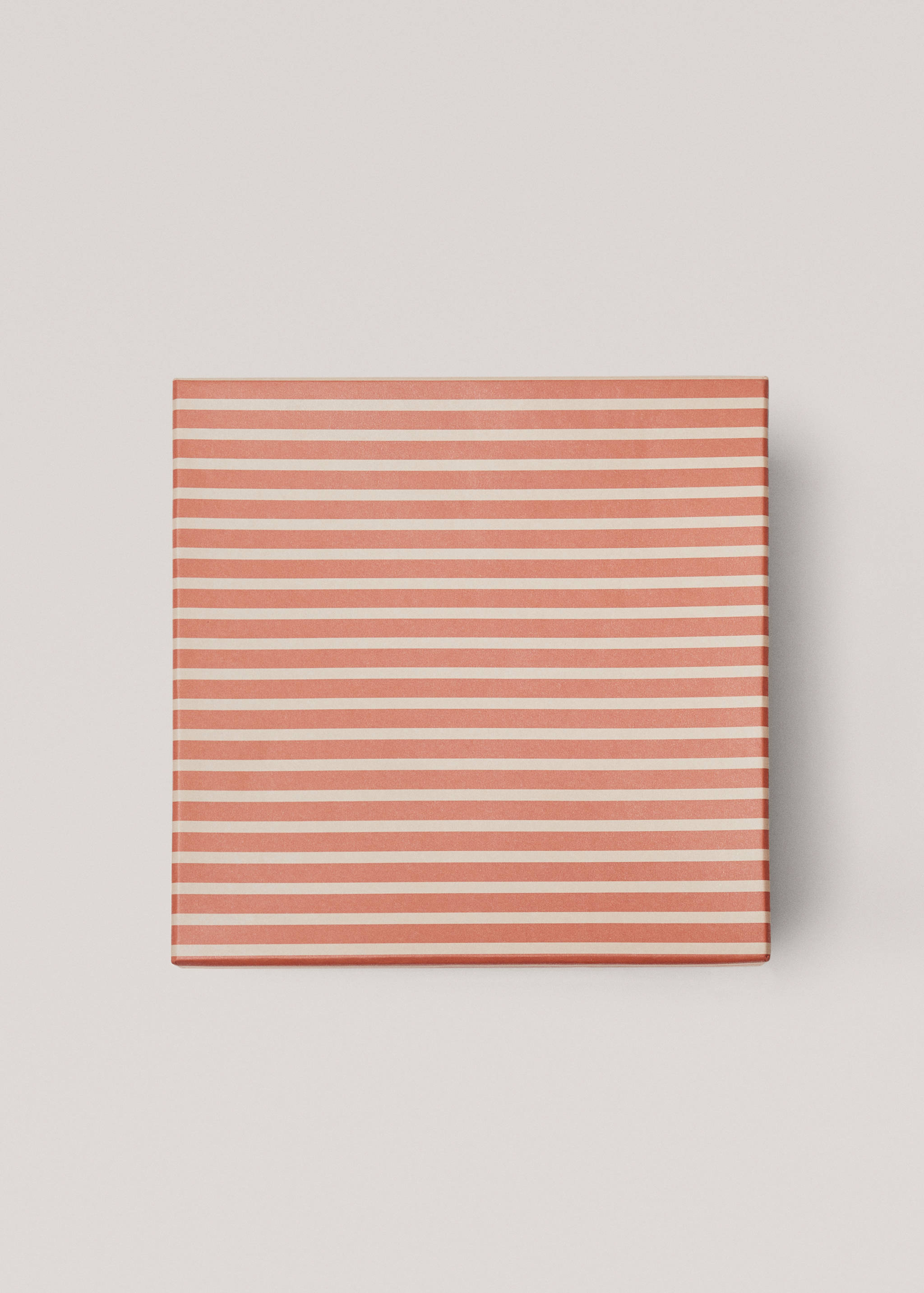 Striped storage box 24x24cm - Details of the article 3