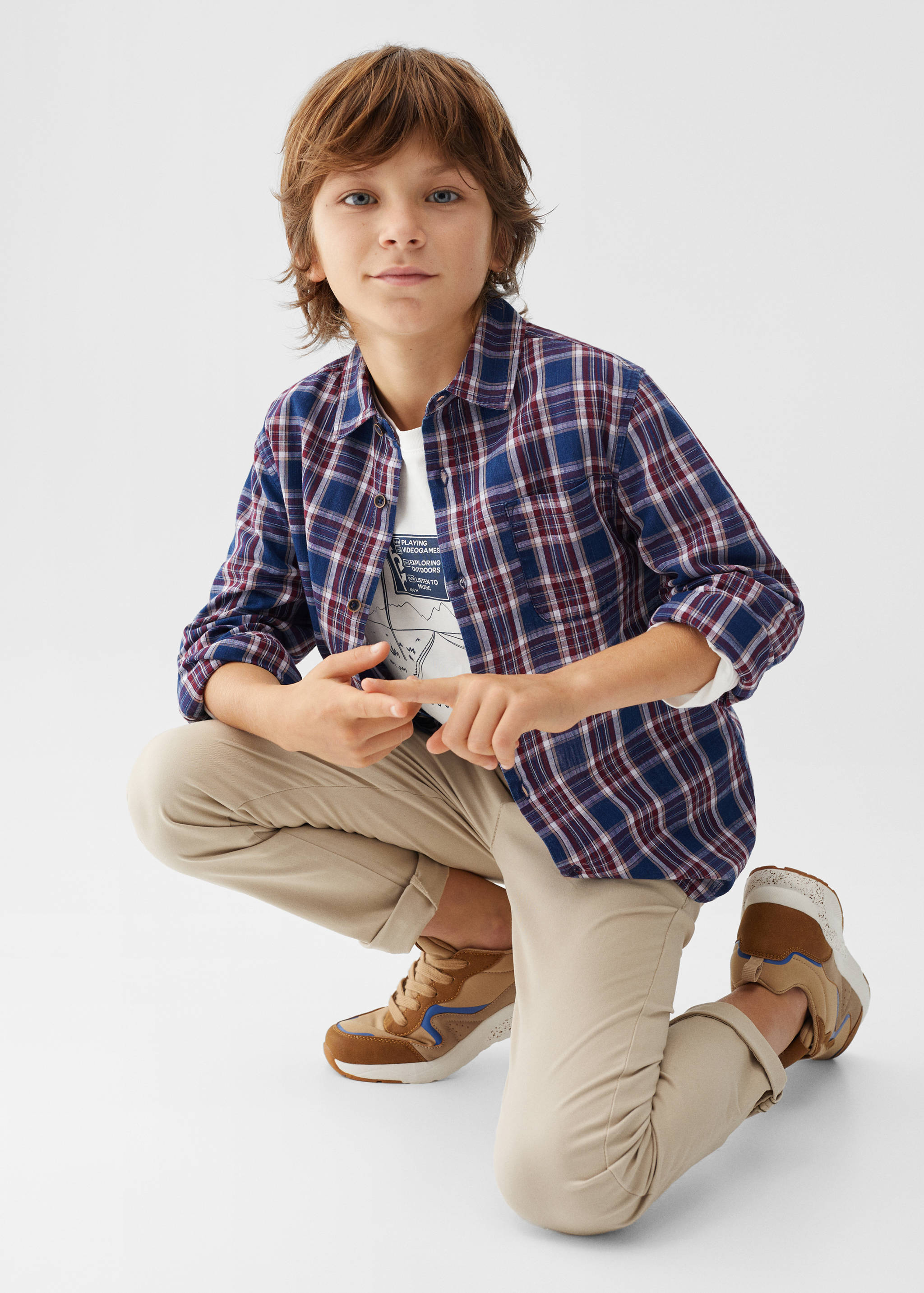 Cotton chinos - Details of the article 2