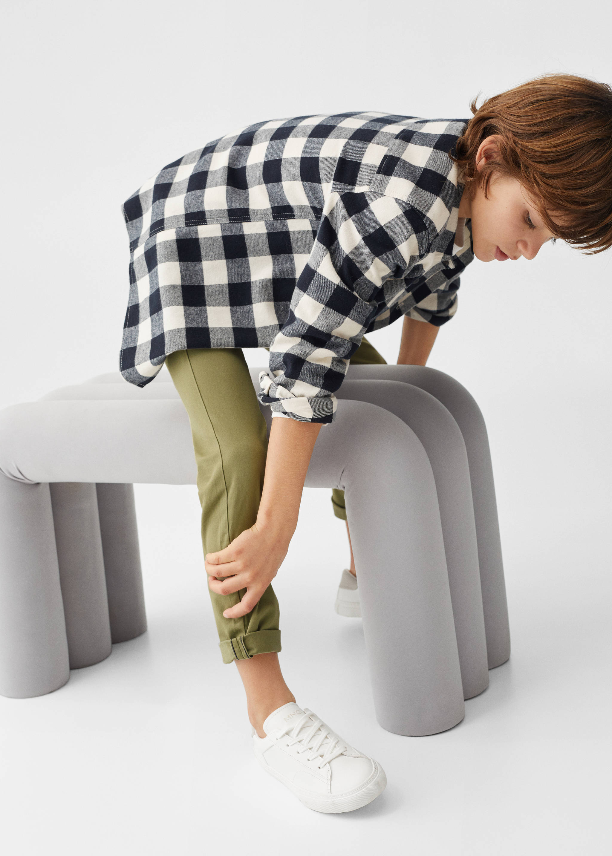 Cotton chinos - Details of the article 2