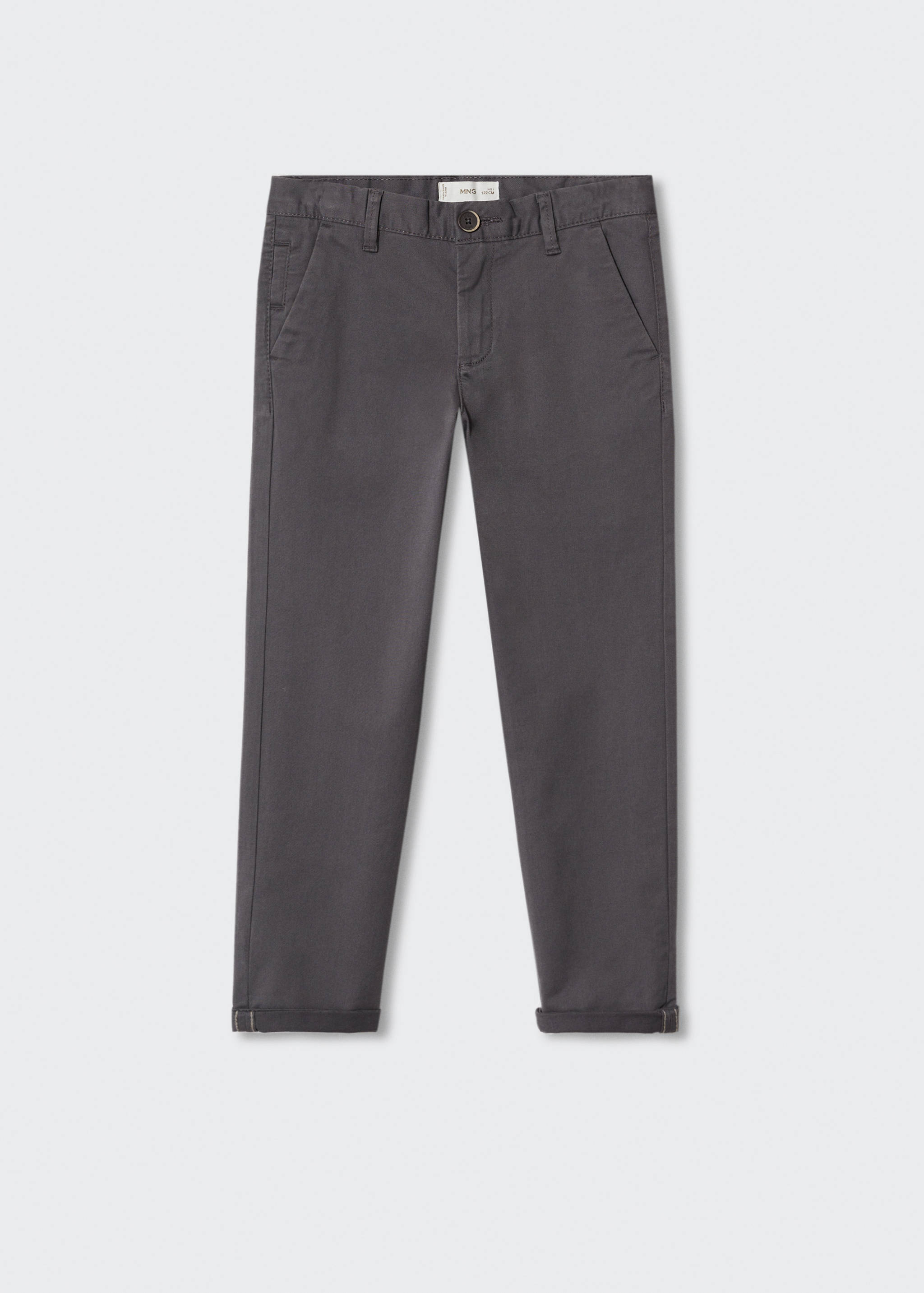 Cotton chinos - General plane