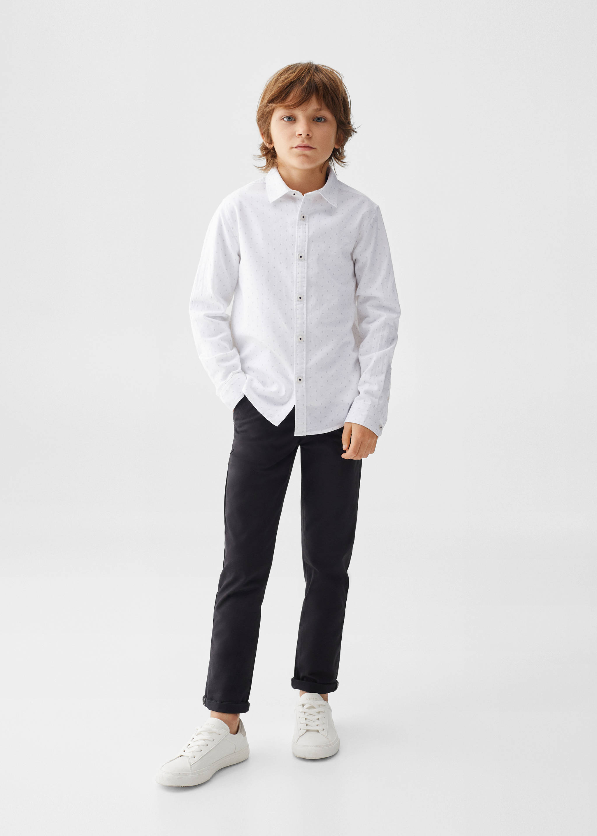 Cotton chinos - General plane