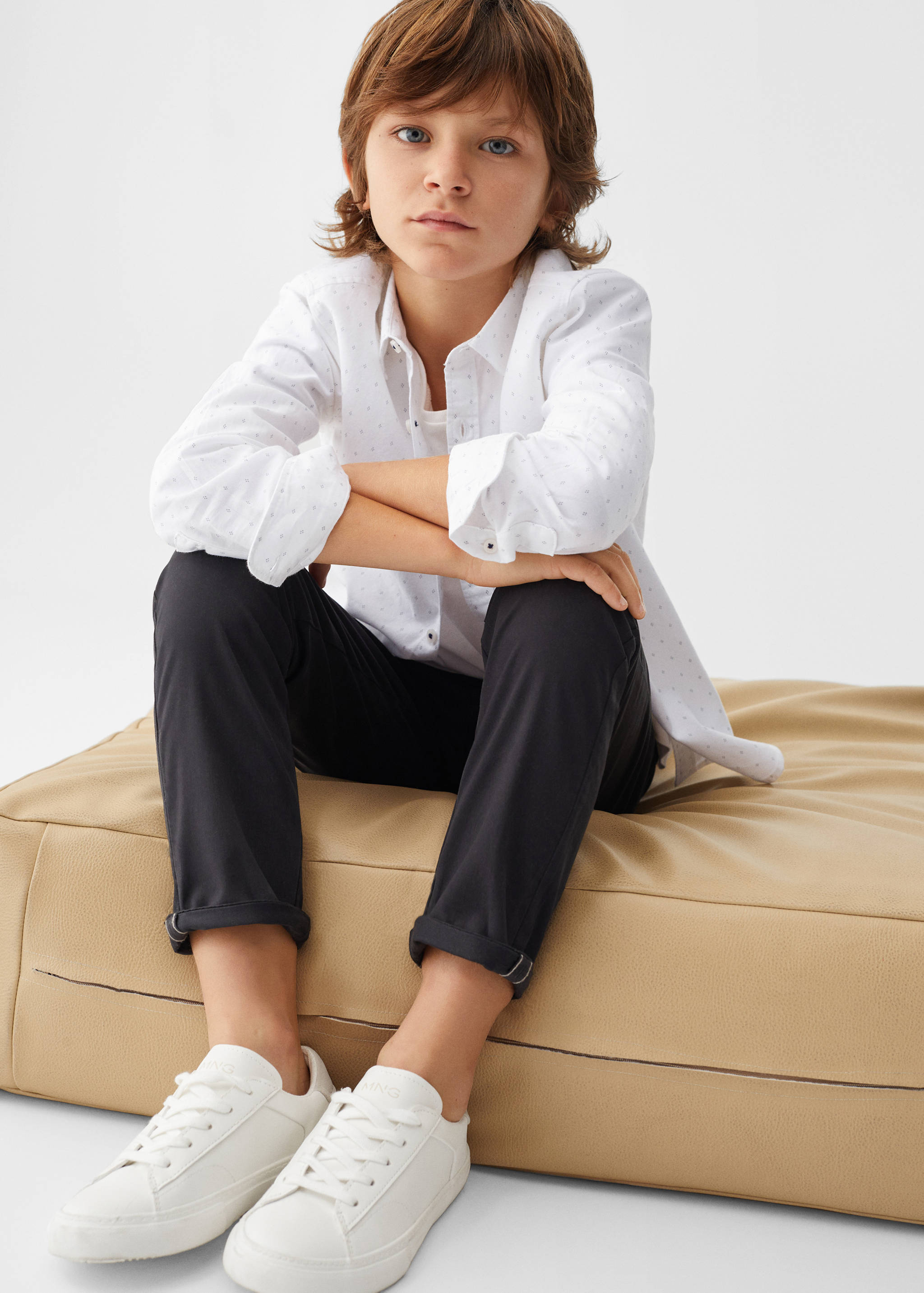 Cotton chinos - Details of the article 2