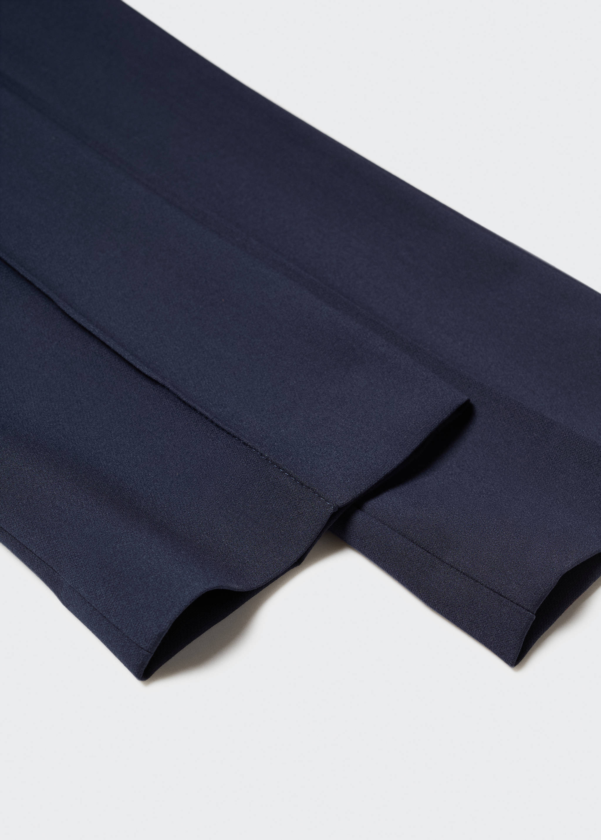 Straight-cut crop trousers - Details of the article 8