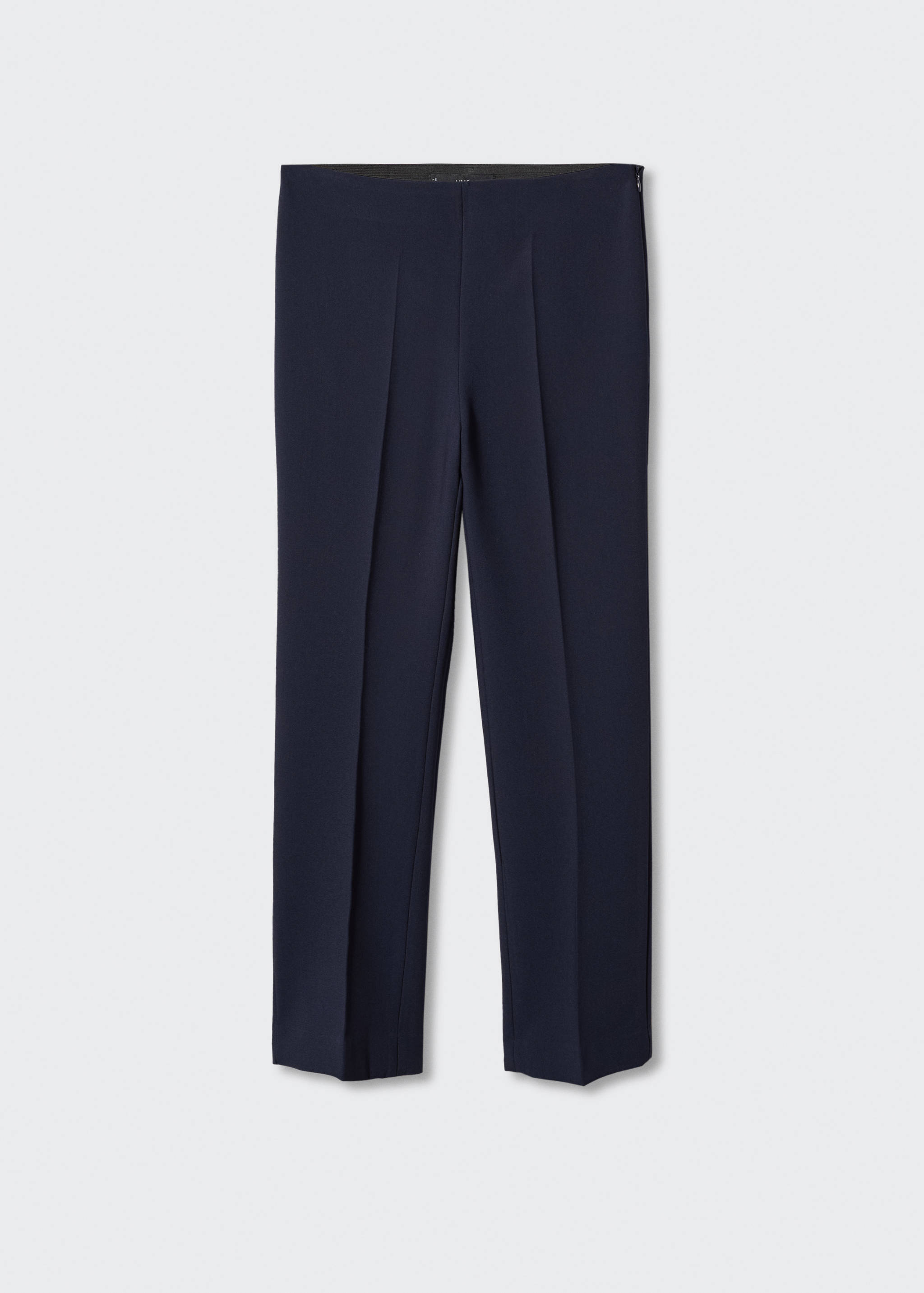 Straight-cut crop trousers - Article without model
