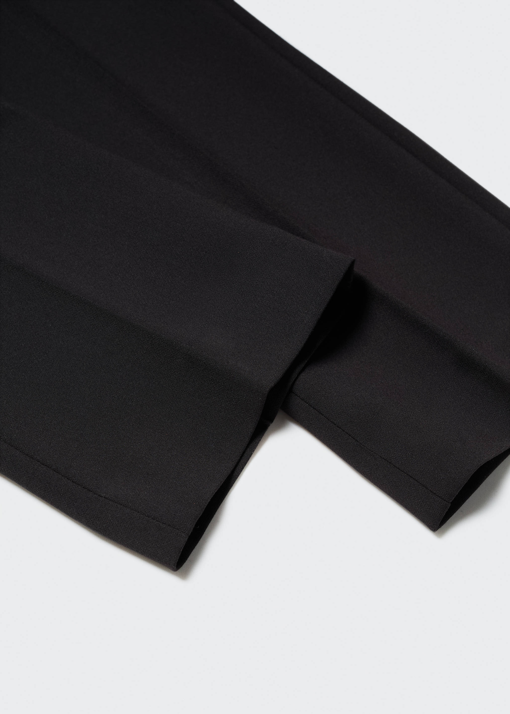 Straight-cut crop trousers - Details of the article 8