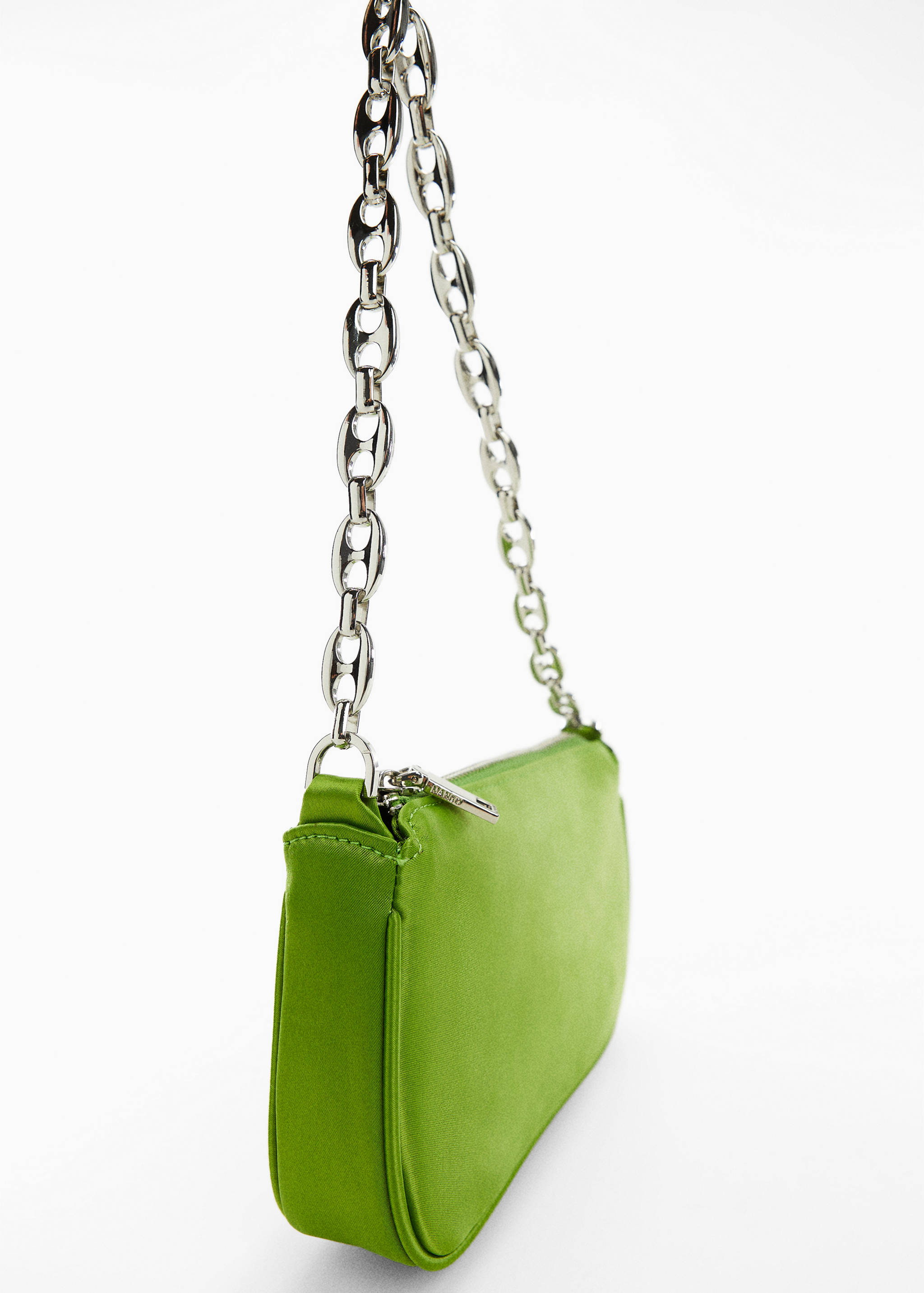 Satin chain bag - Medium plane