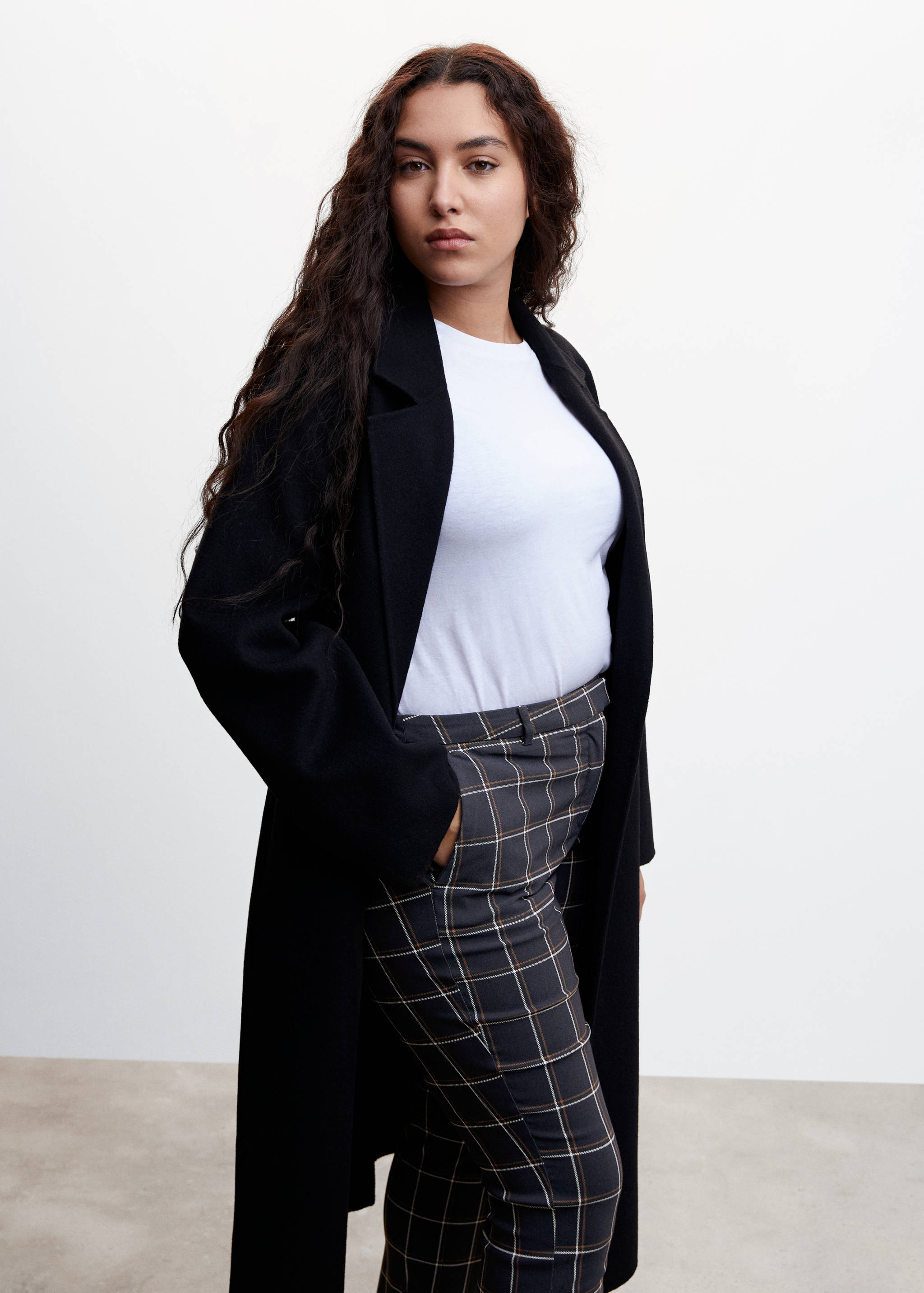 Crop skinny trousers - Details of the article 5