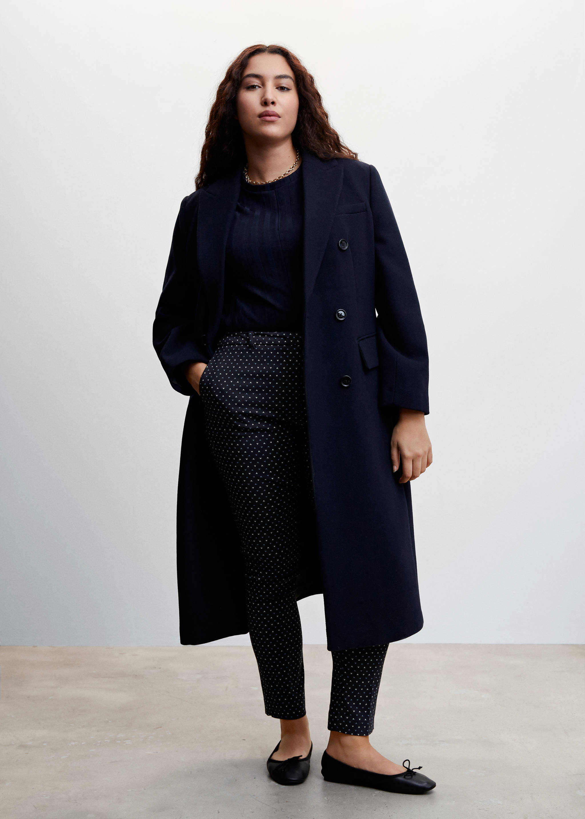 Crop skinny trousers - Details of the article 3