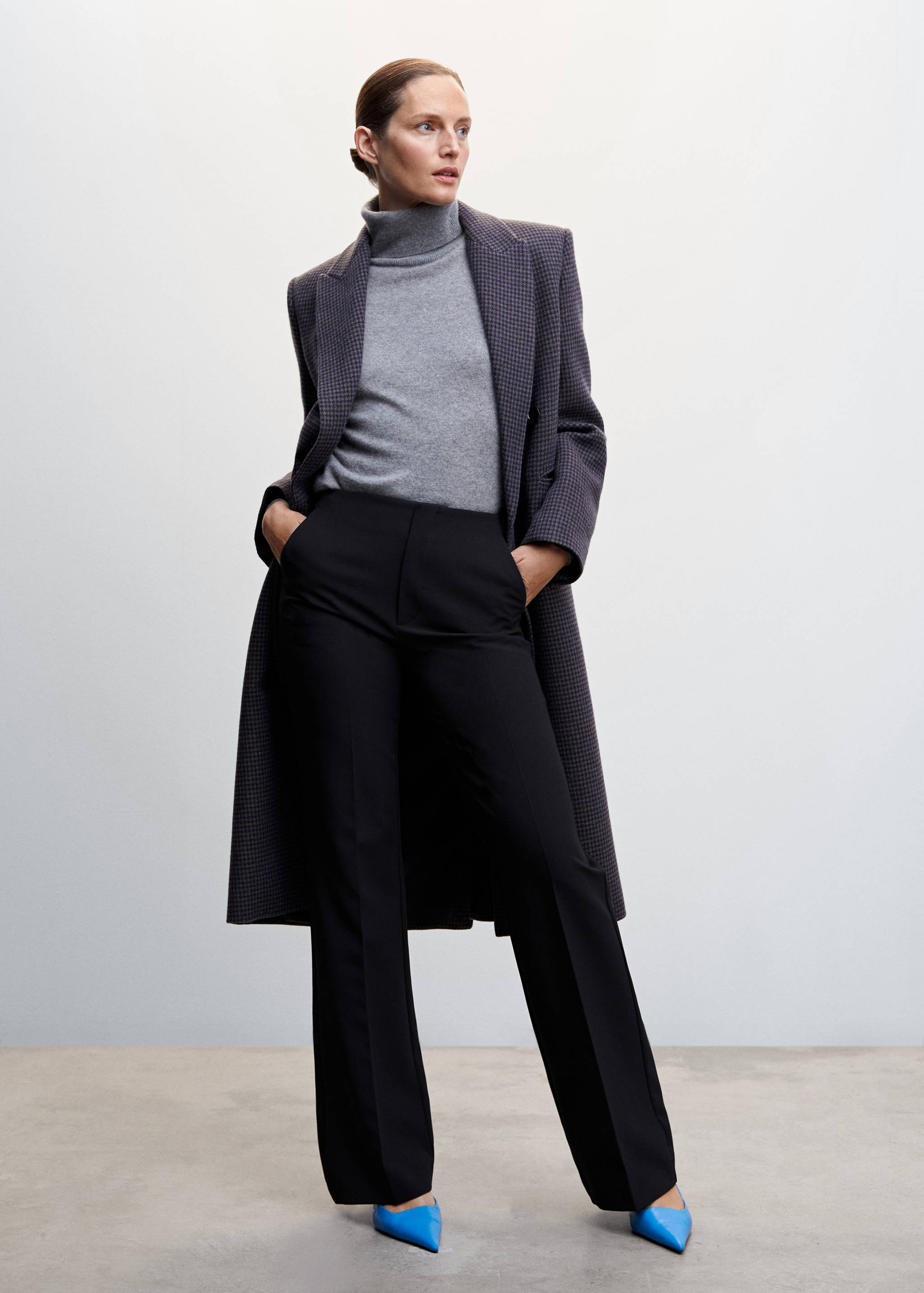 Fließende Wideleg-Hose - Allgemeine Ansicht