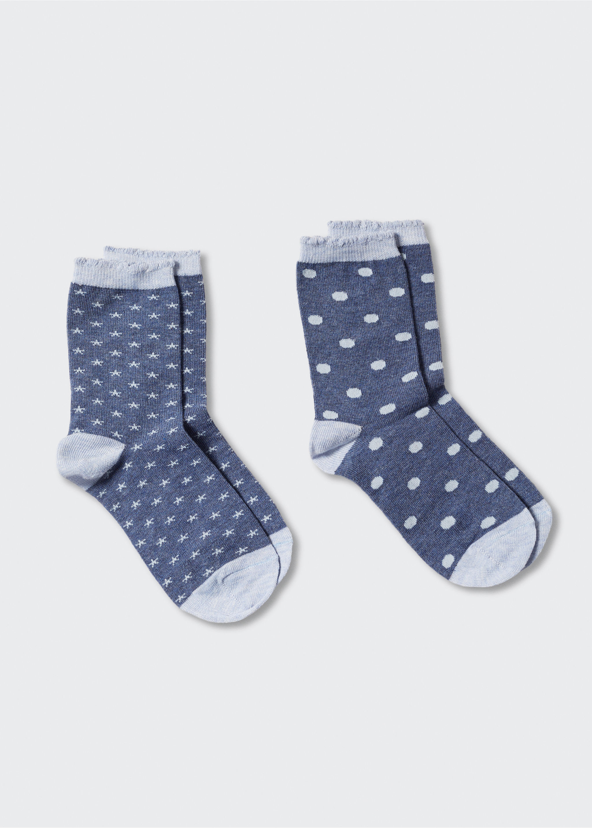 2 pack printed socks - Article without model