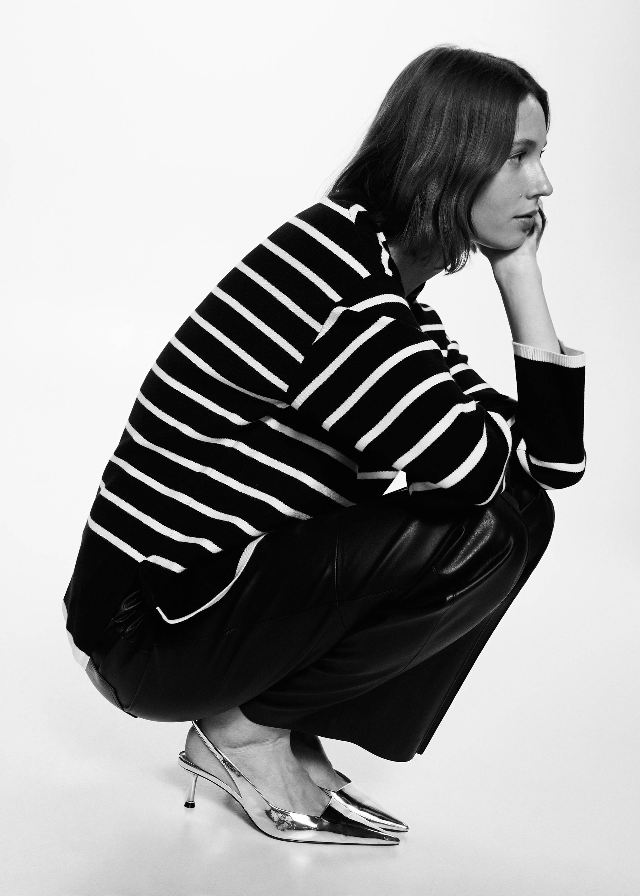 Camisola às riscas oversize - Pormenor do artigo 2