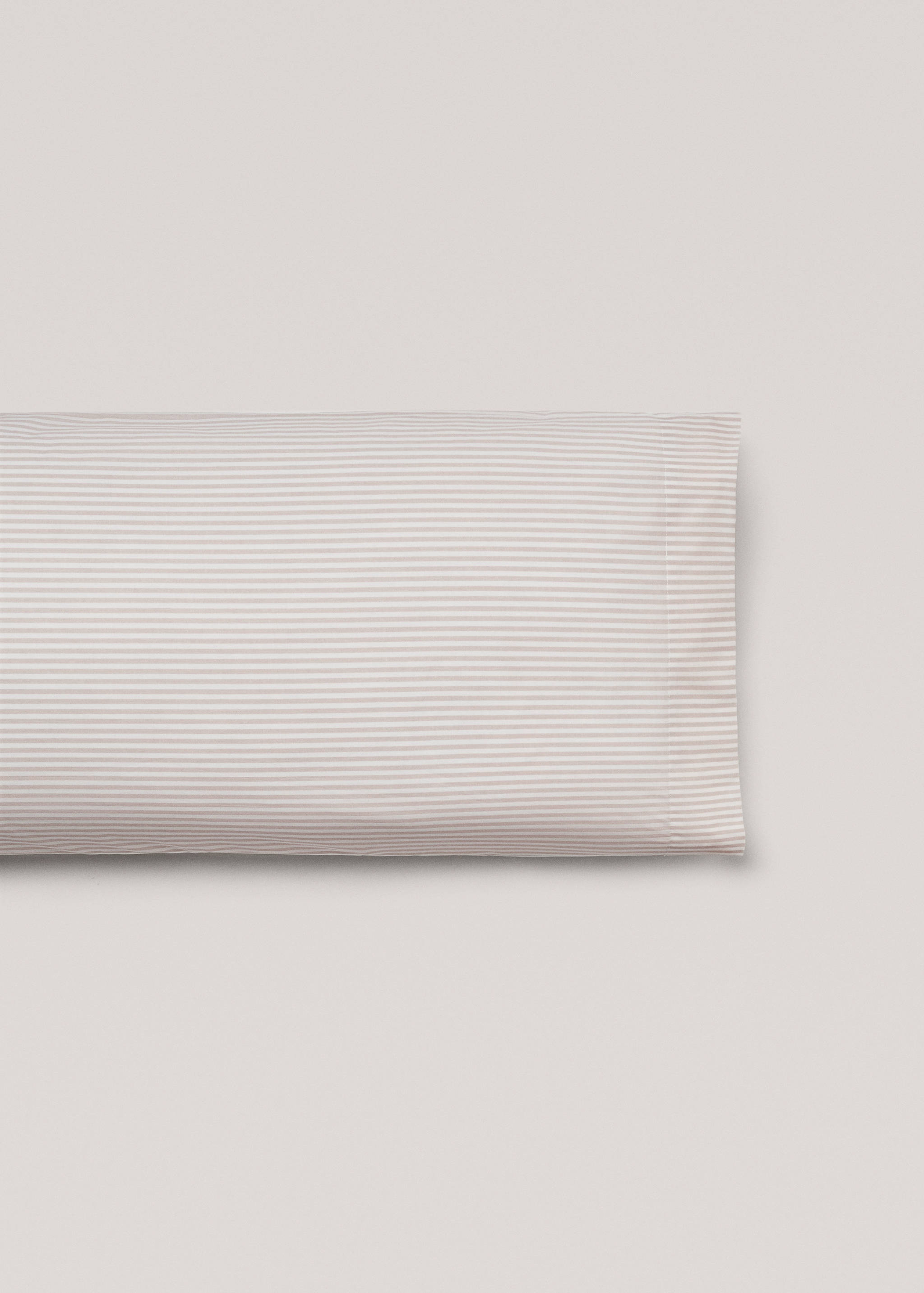 Striped print pillow case 45x110cm - Article without model