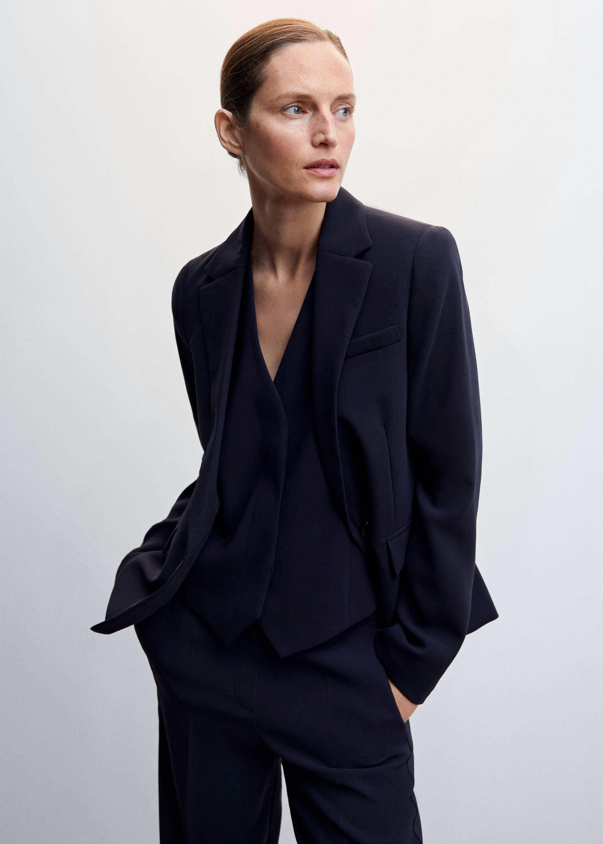 Taillierter Anzug-Blazer - Mittlere Ansicht