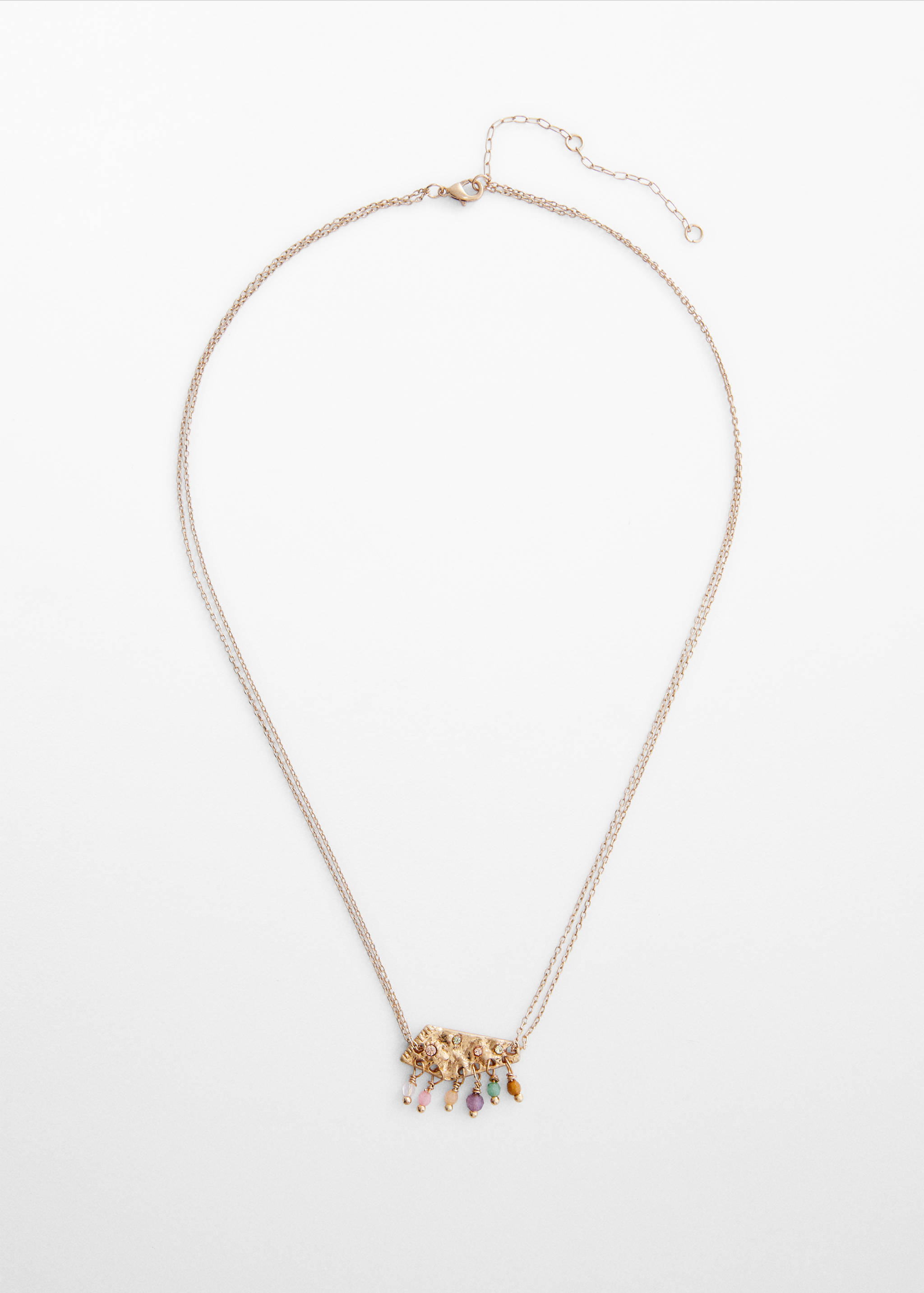 Crystal bead necklace - Article without model