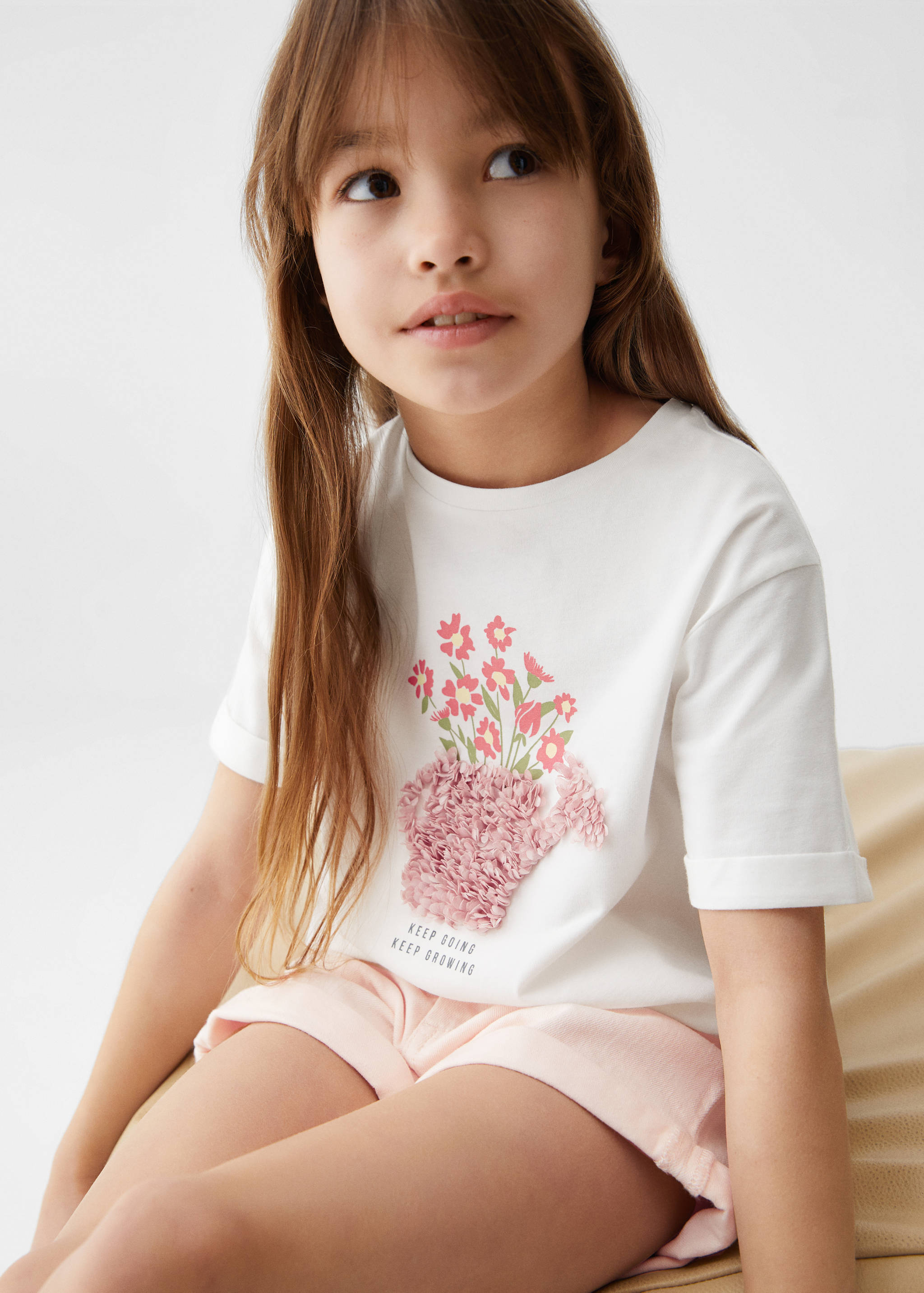 Strukturiertes Baumwoll-Shirt - Detail des Artikels 2