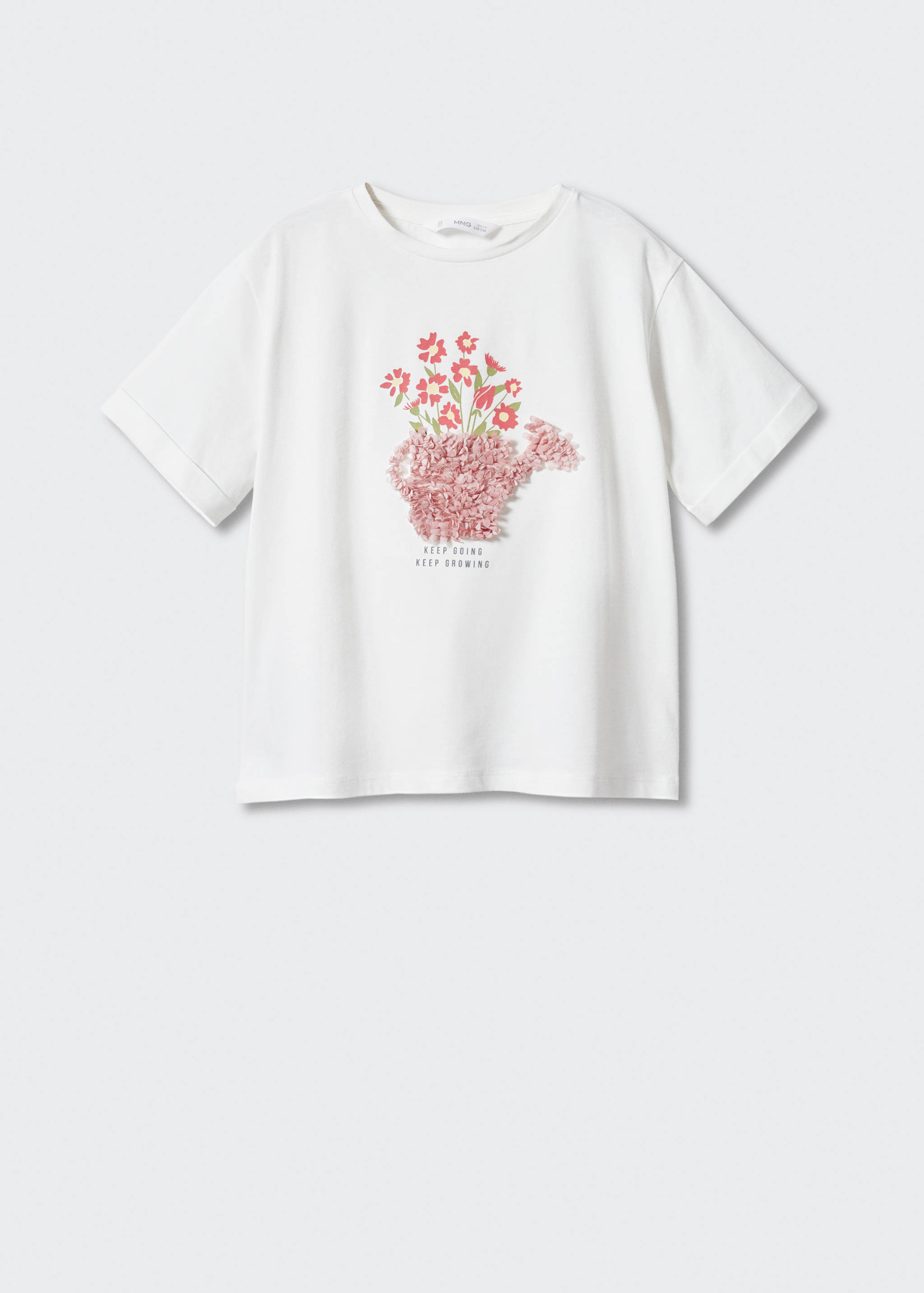 Strukturiertes Baumwoll-Shirt - Artikel ohne Model