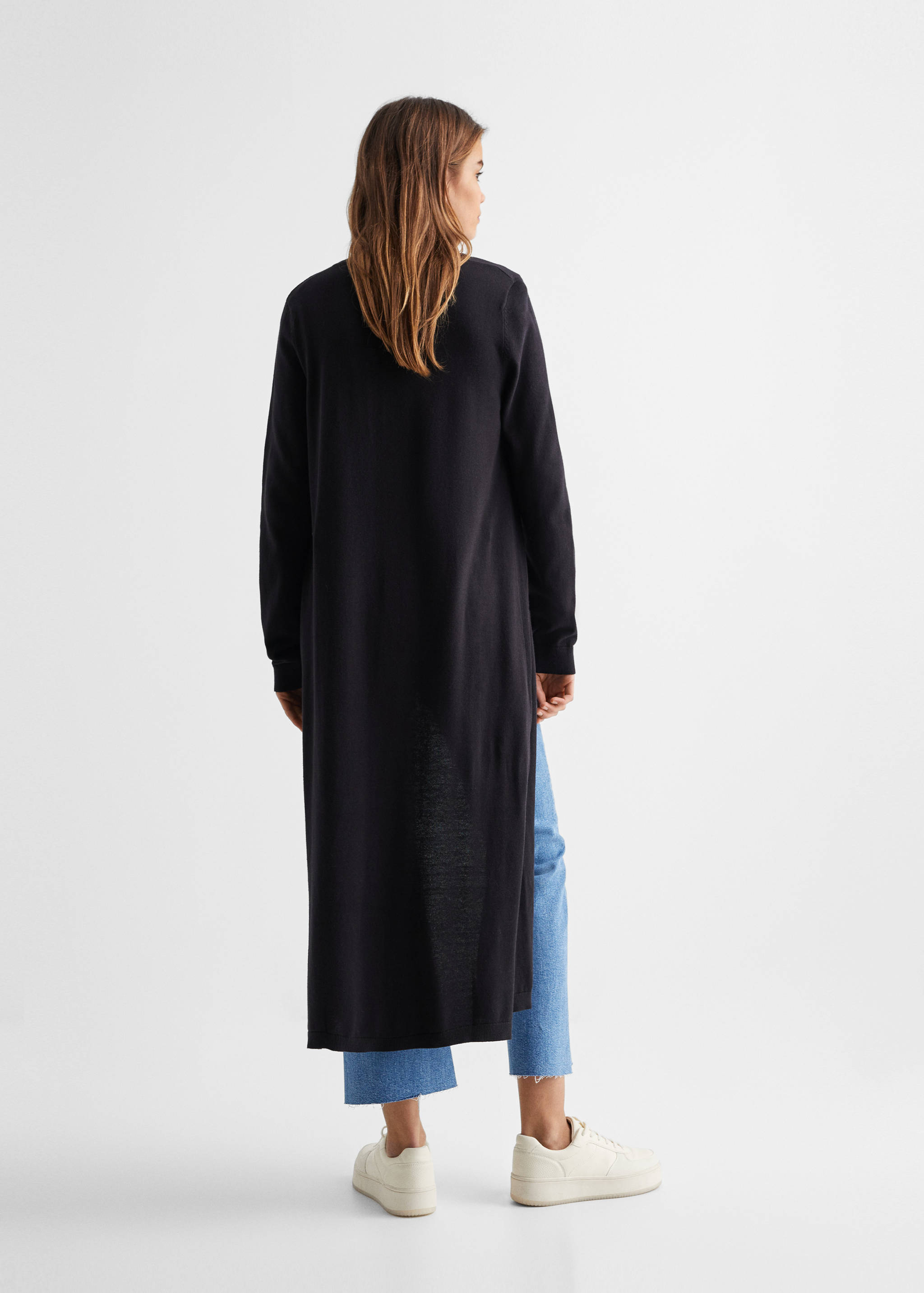 Strickjacke aus Lyocell-Mix - Rückseite des Artikels