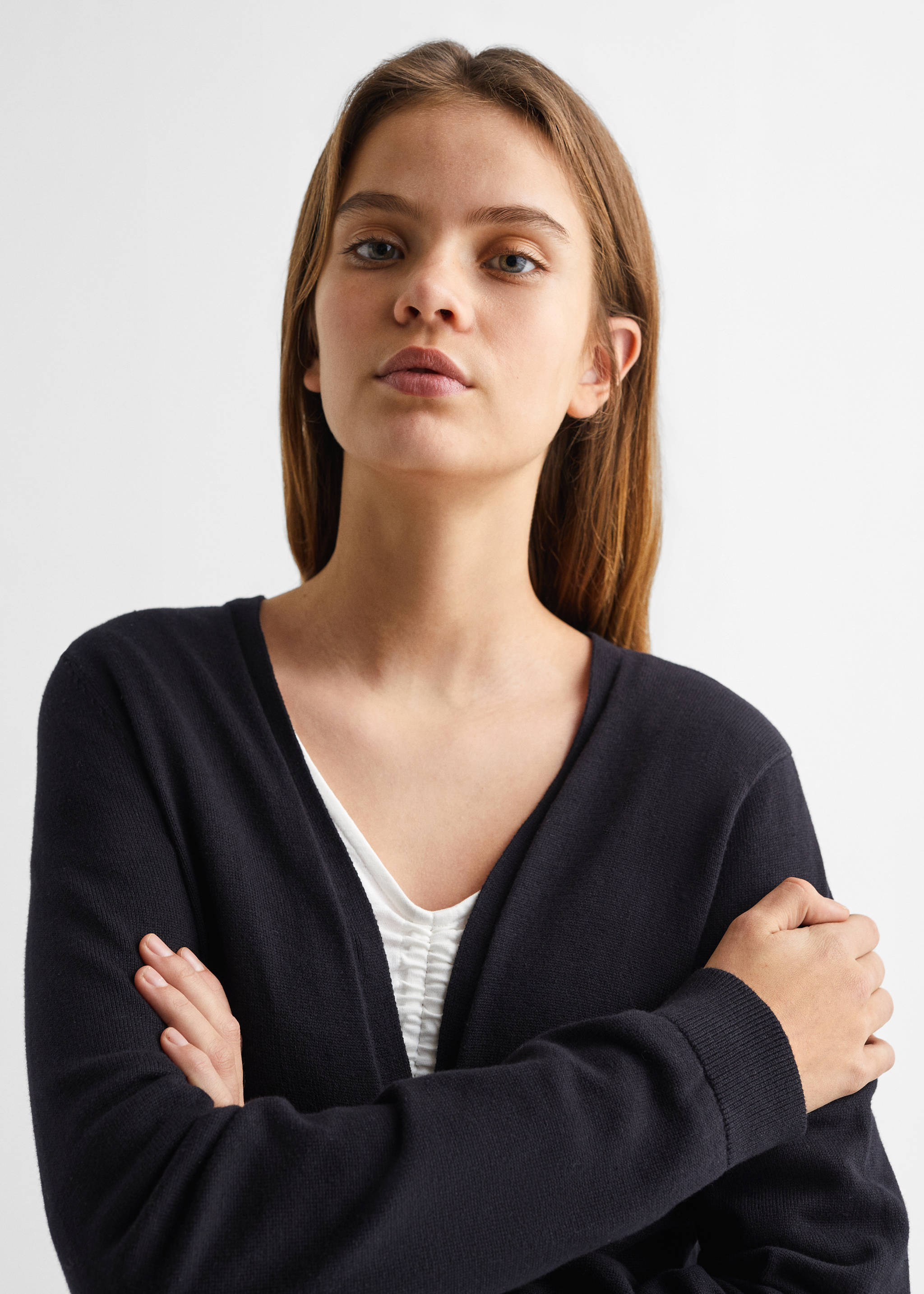 Strickjacke aus Lyocell-Mix - Detail des Artikels 1