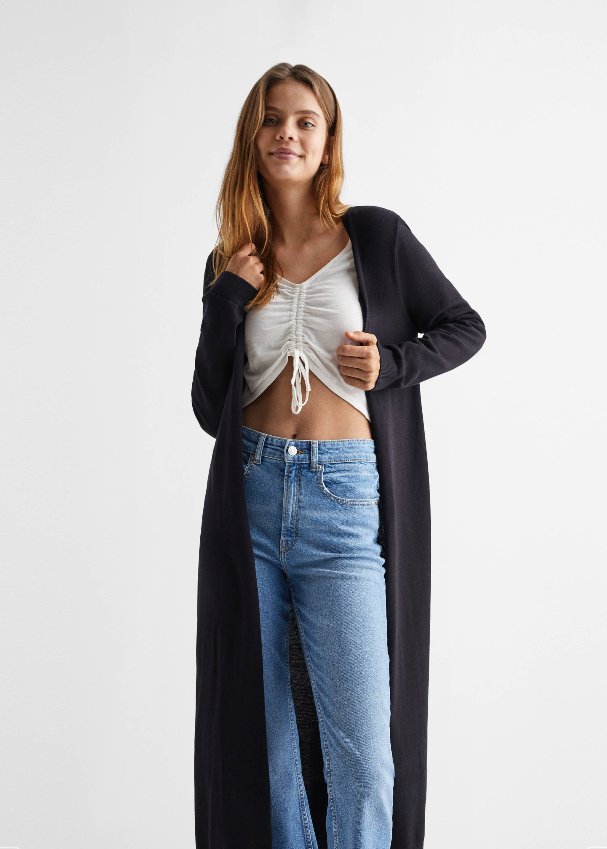 Strickjacke aus Lyocell-Mix - Detail des Artikels 2