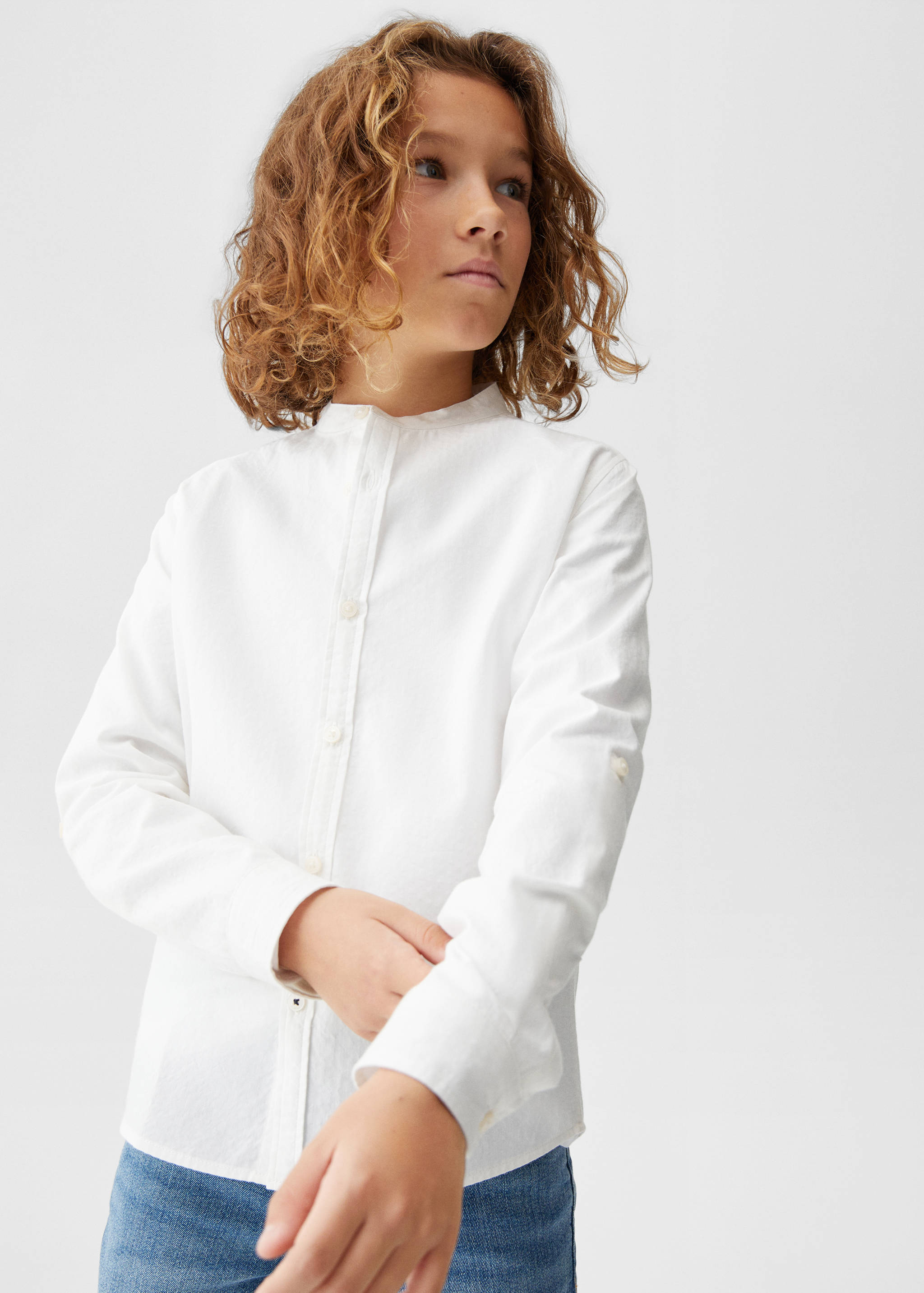 Chemise col mao - Plan moyen