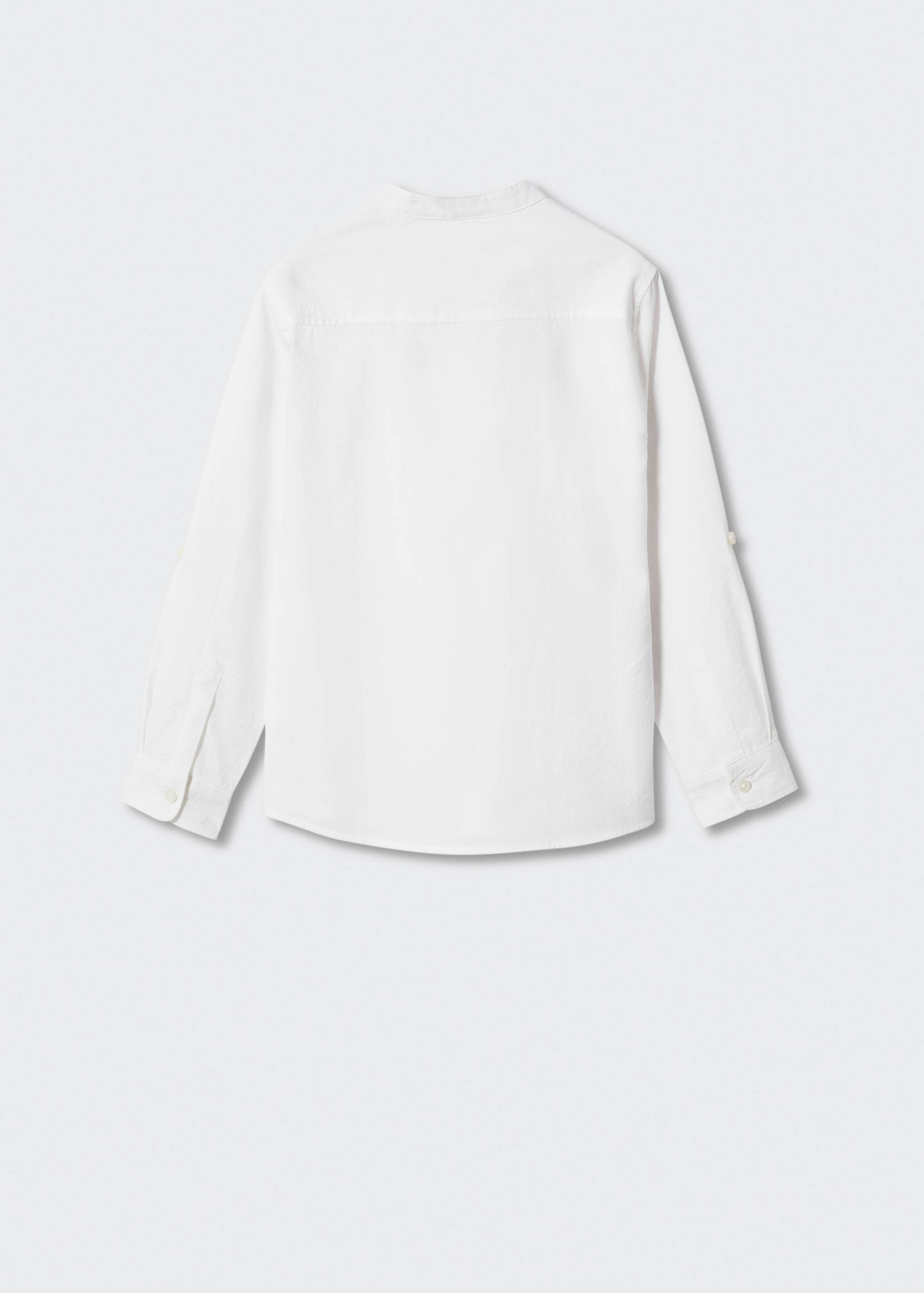 Chemise col mao - Verso de l’article