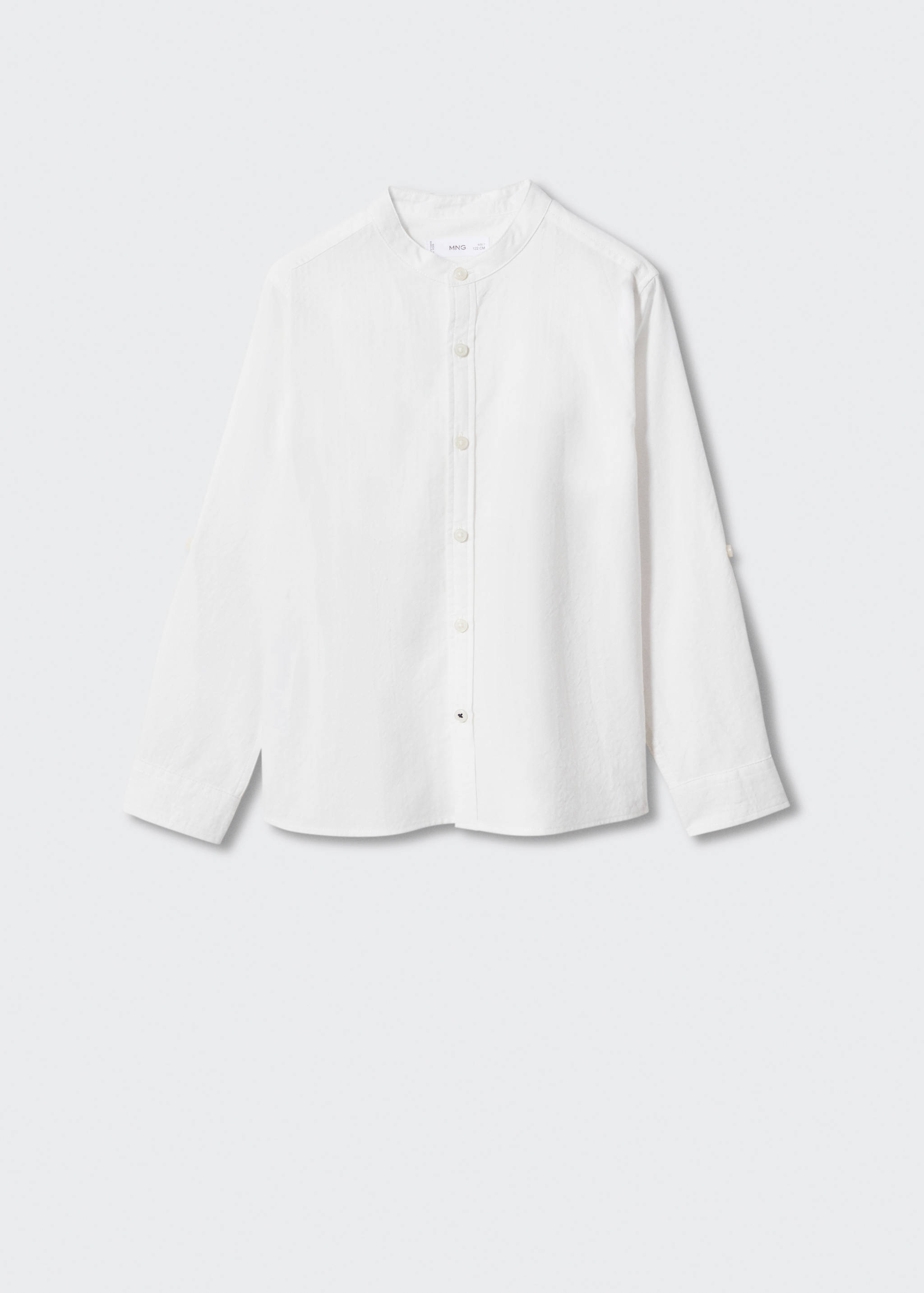 Chemise col mao - Article sans modèle