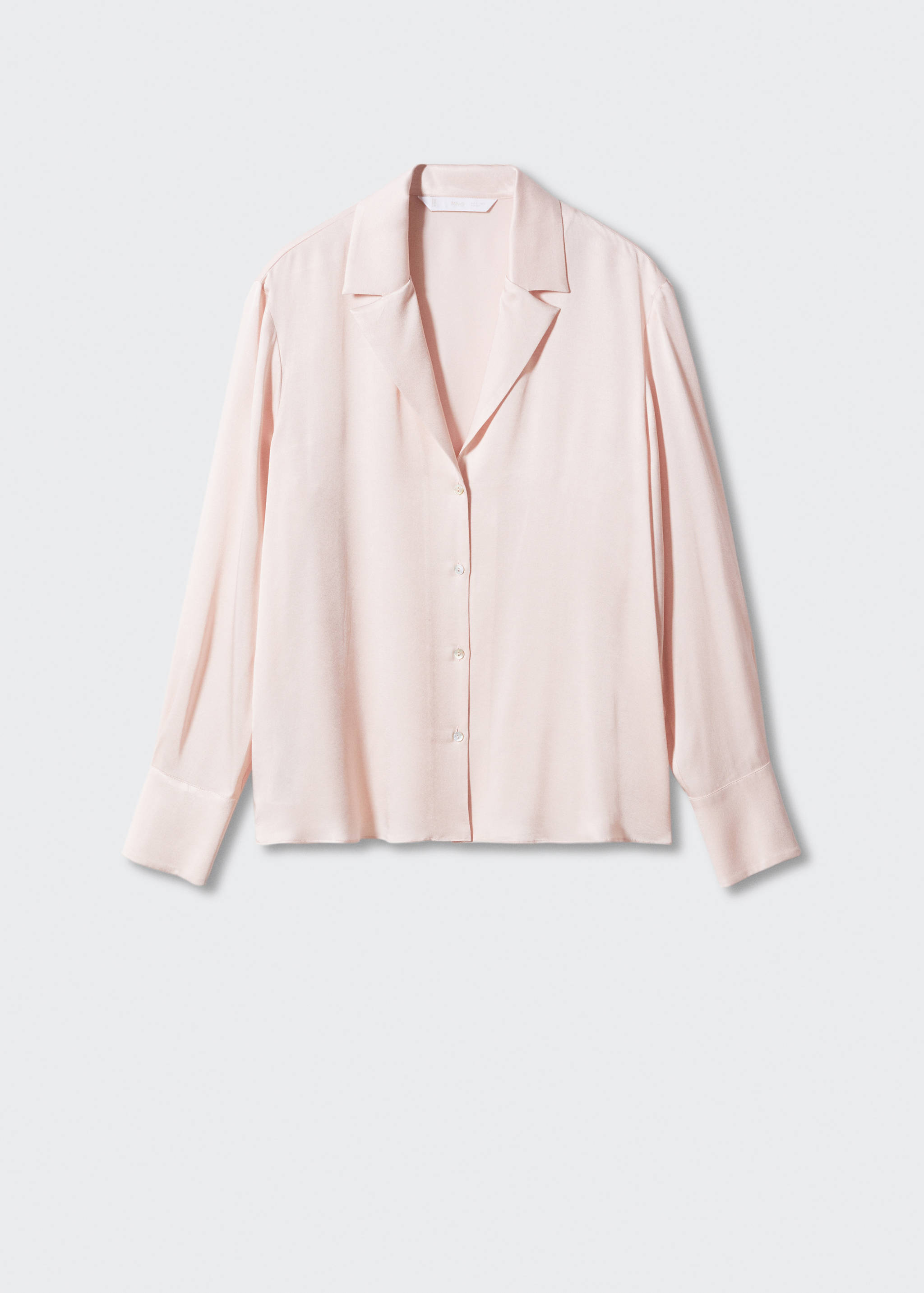 Lapels flowy shirt - Article without model