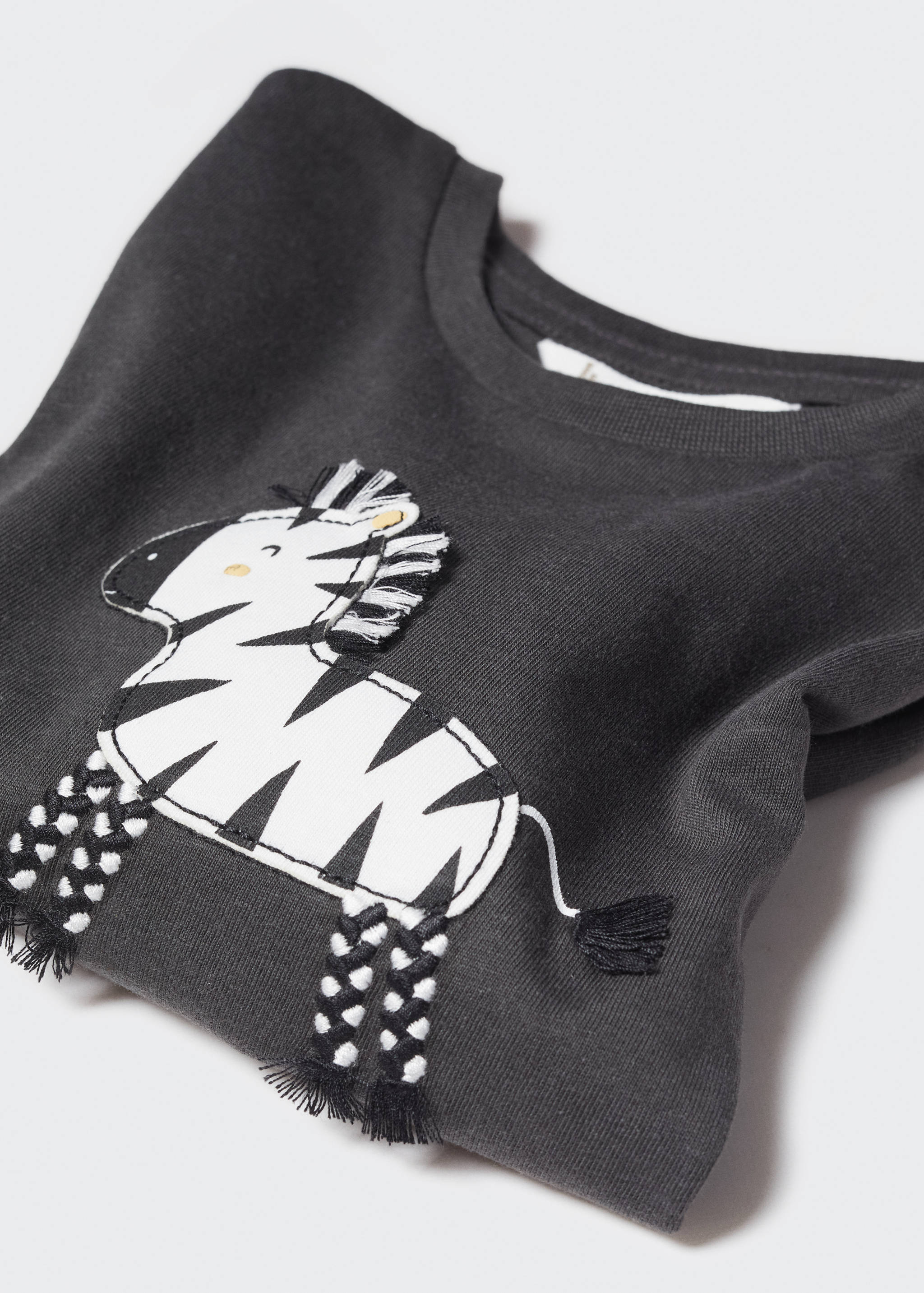 T-shirt manches longues imprimé - Détail de l'article 8