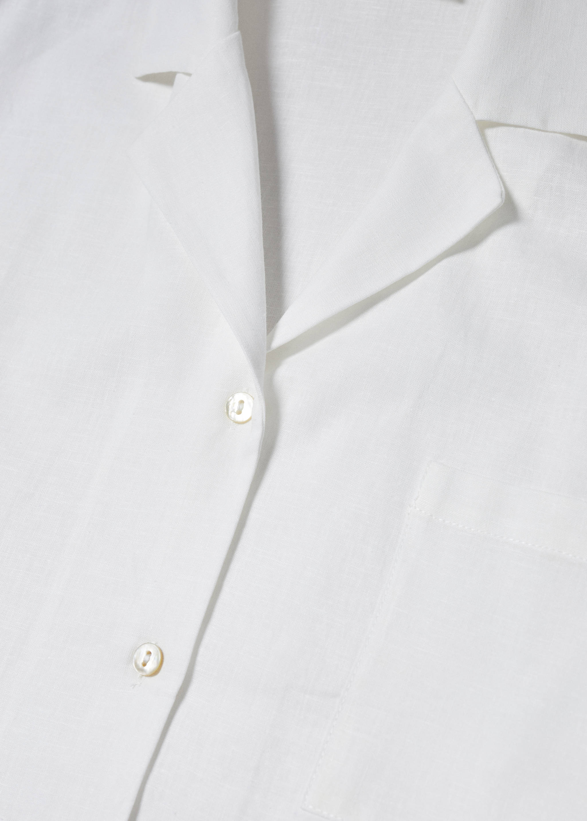 Chemise pyjama lin - Détail de l'article 8