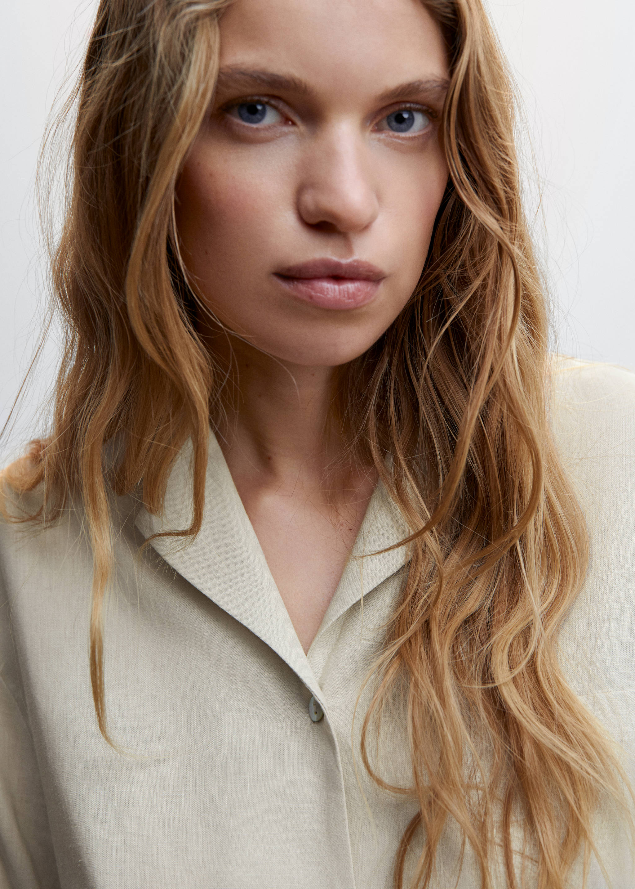 Chemise pyjama lin - Détail de l'article 1