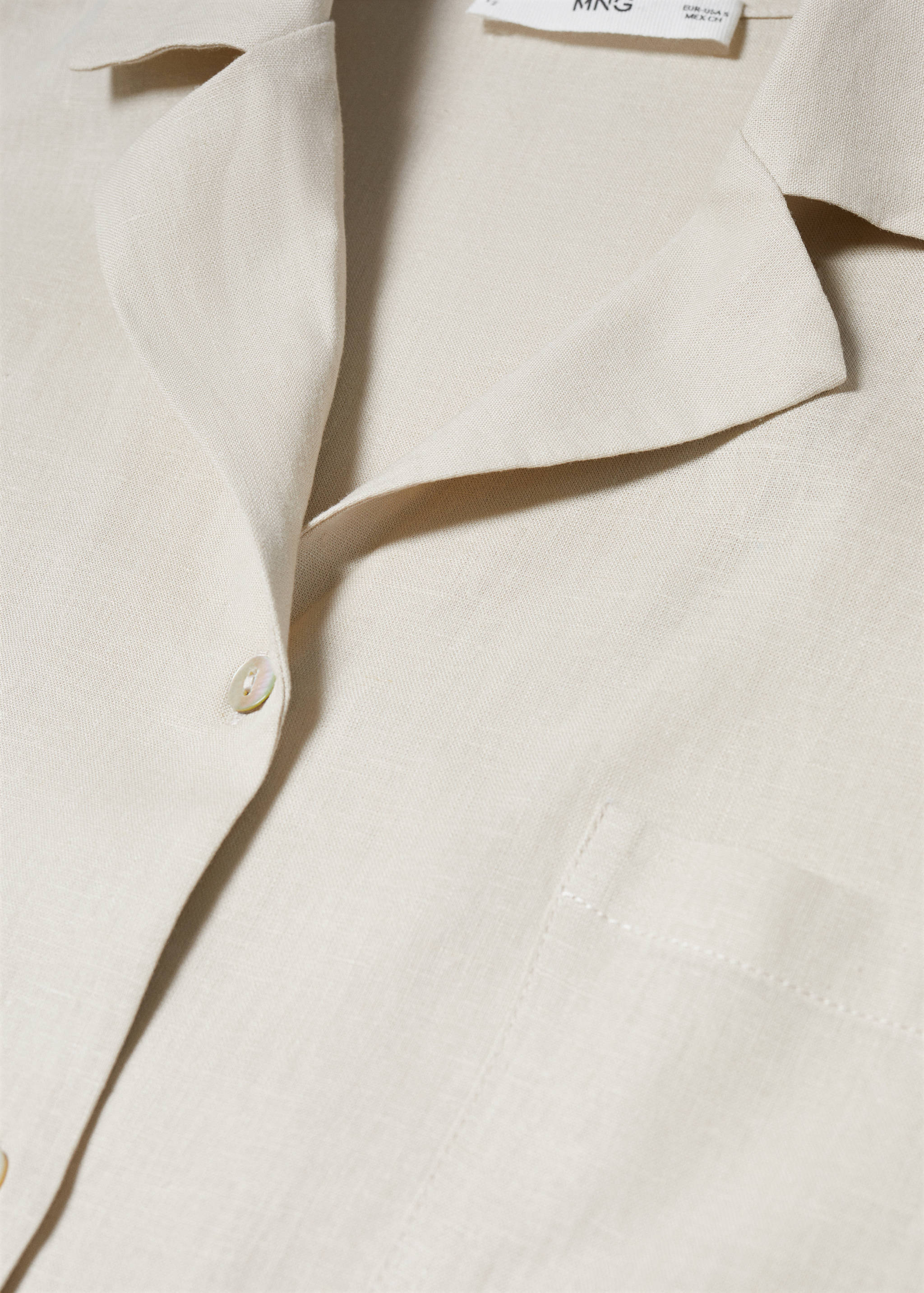 Chemise pyjama lin - Détail de l'article 8