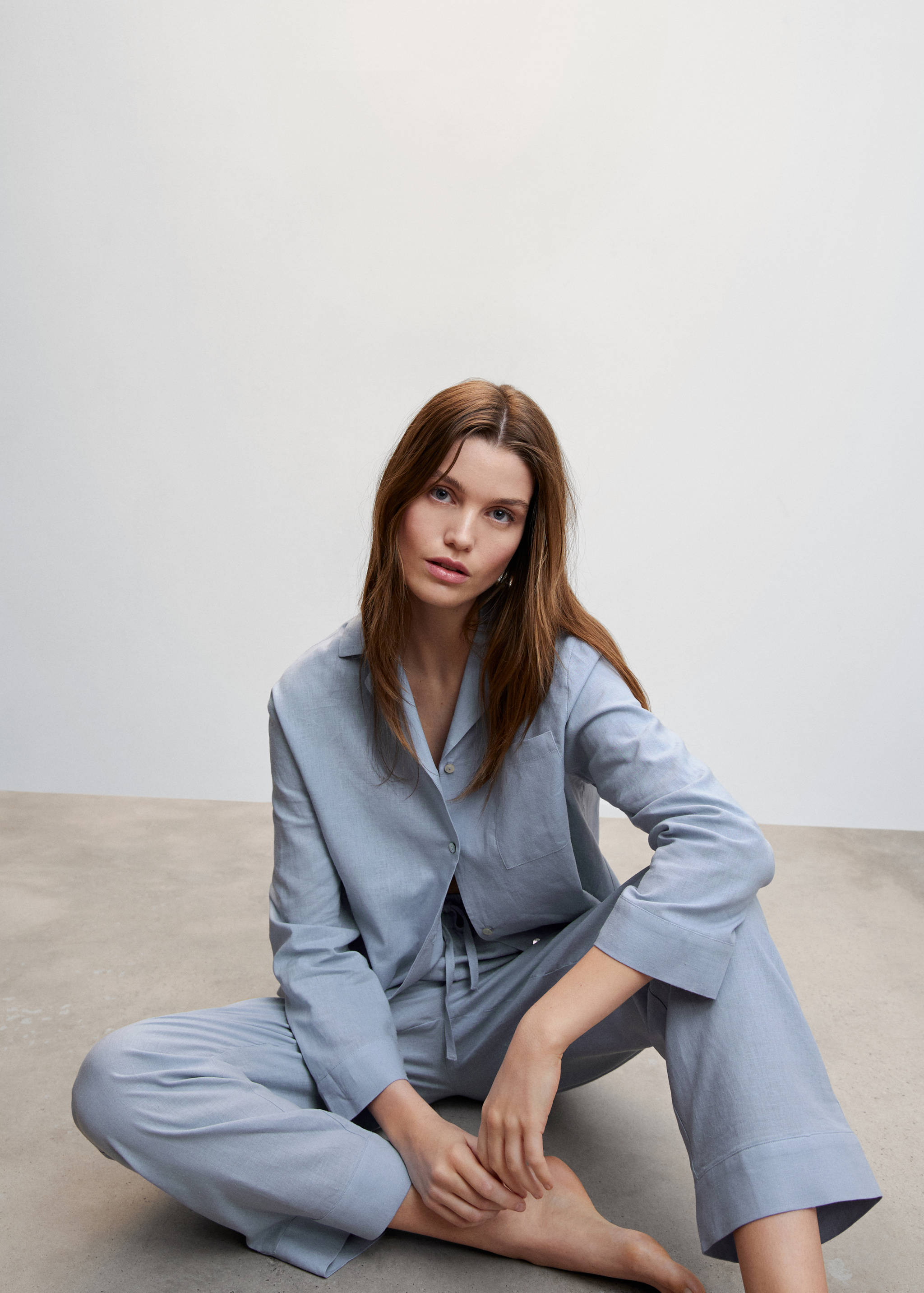 Chemise pyjama lin - Détail de l'article 2