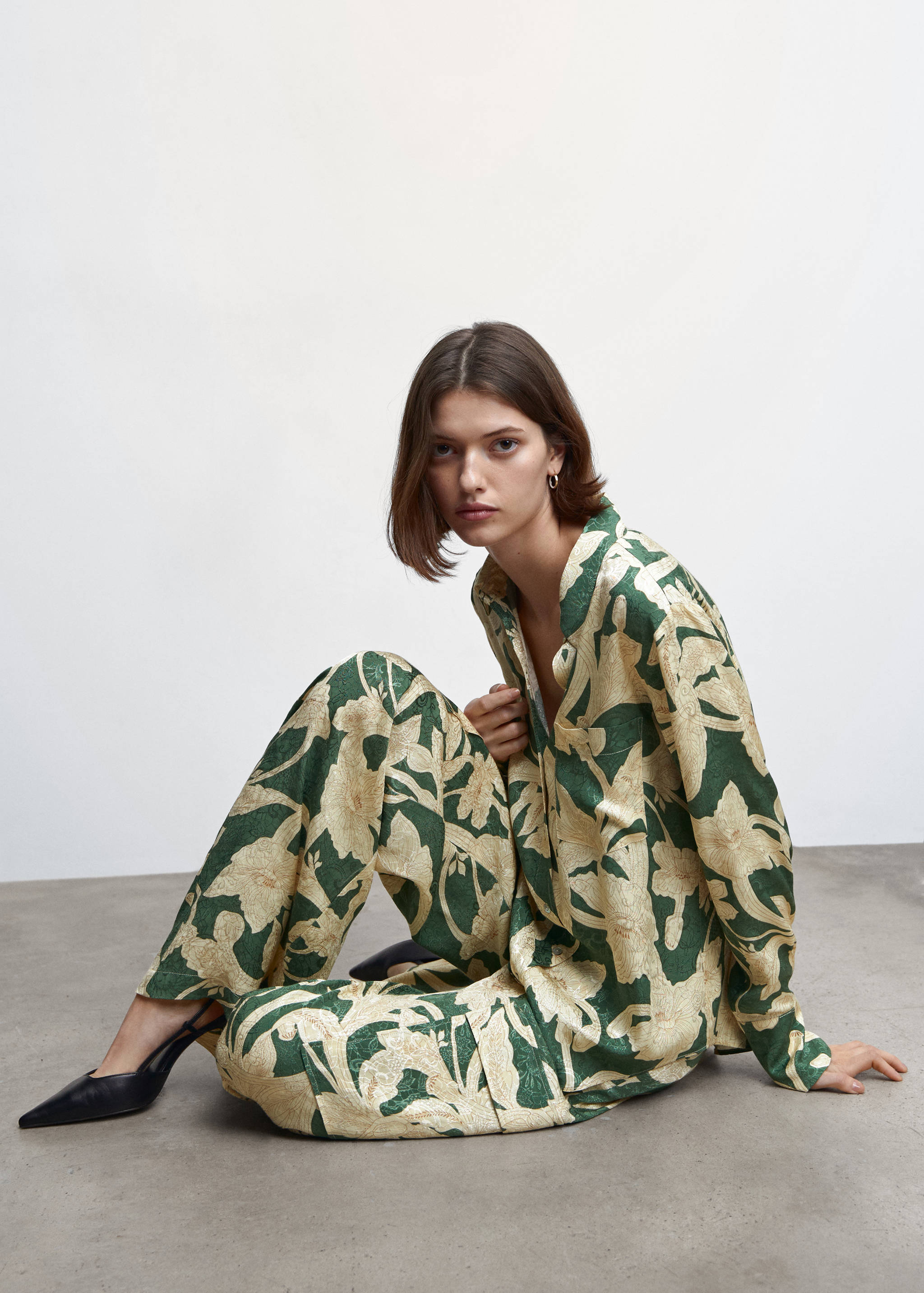 Floral print shirt - Details of the article 6