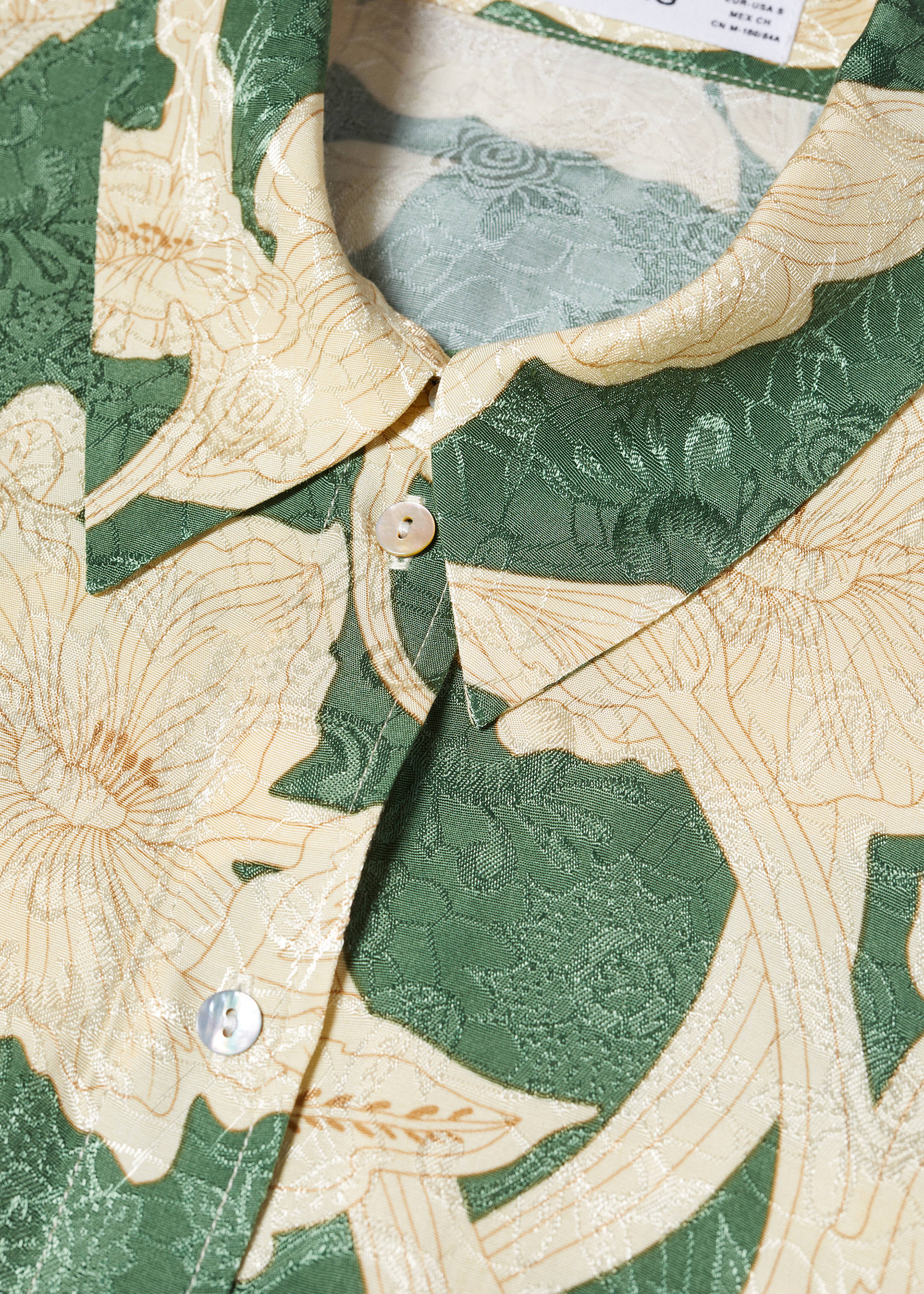 Floral print shirt - Details of the article 8